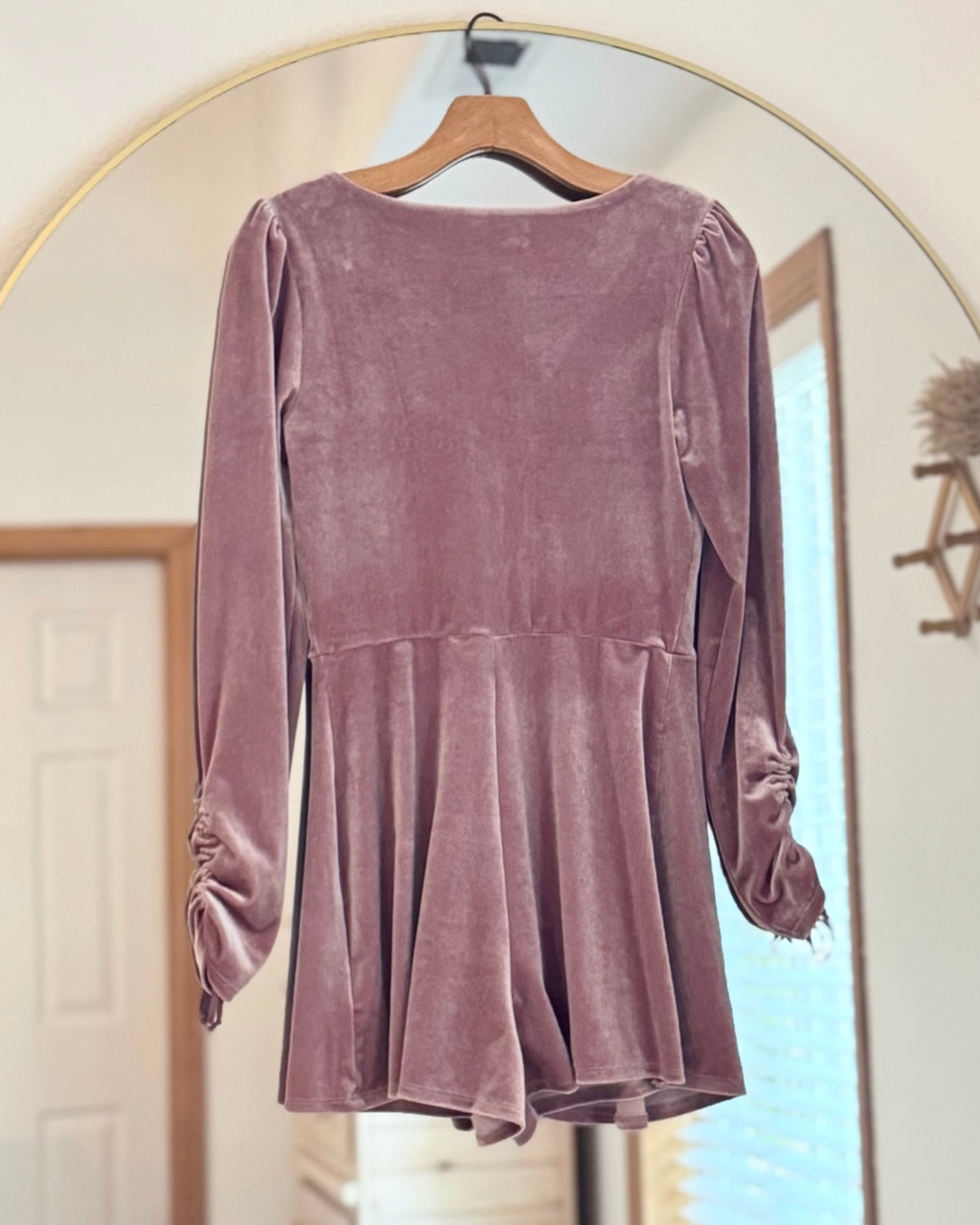 Urban Outfitters Velvet Romper (S)