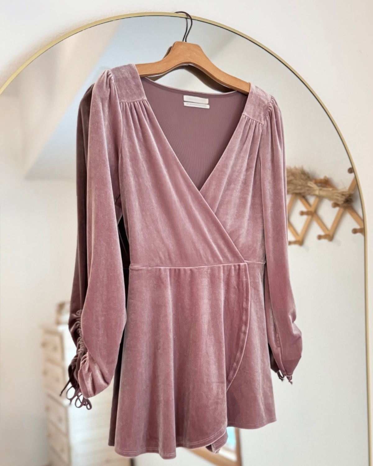 Urban Outfitters Velvet Romper (S)