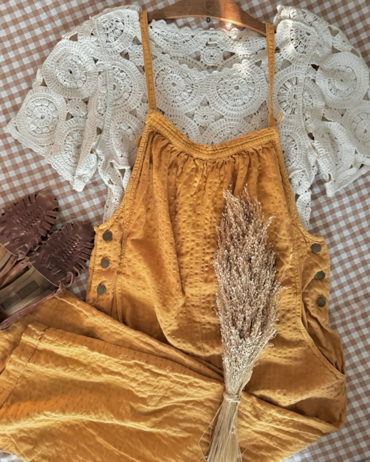 Urban Outfitters Textured Overalls (M)