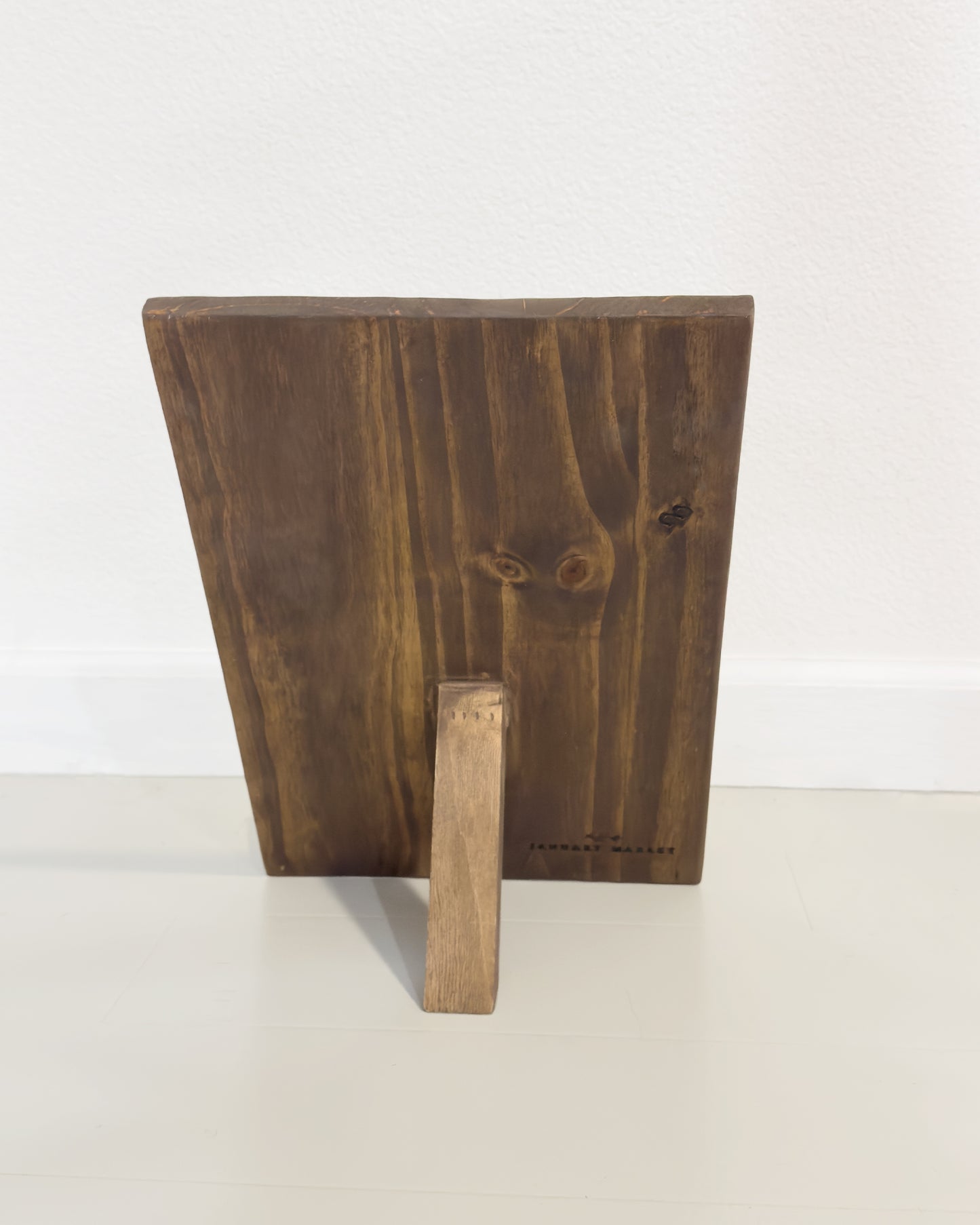 Wooden Cookbook/Book Stand (14” x 9.5”)