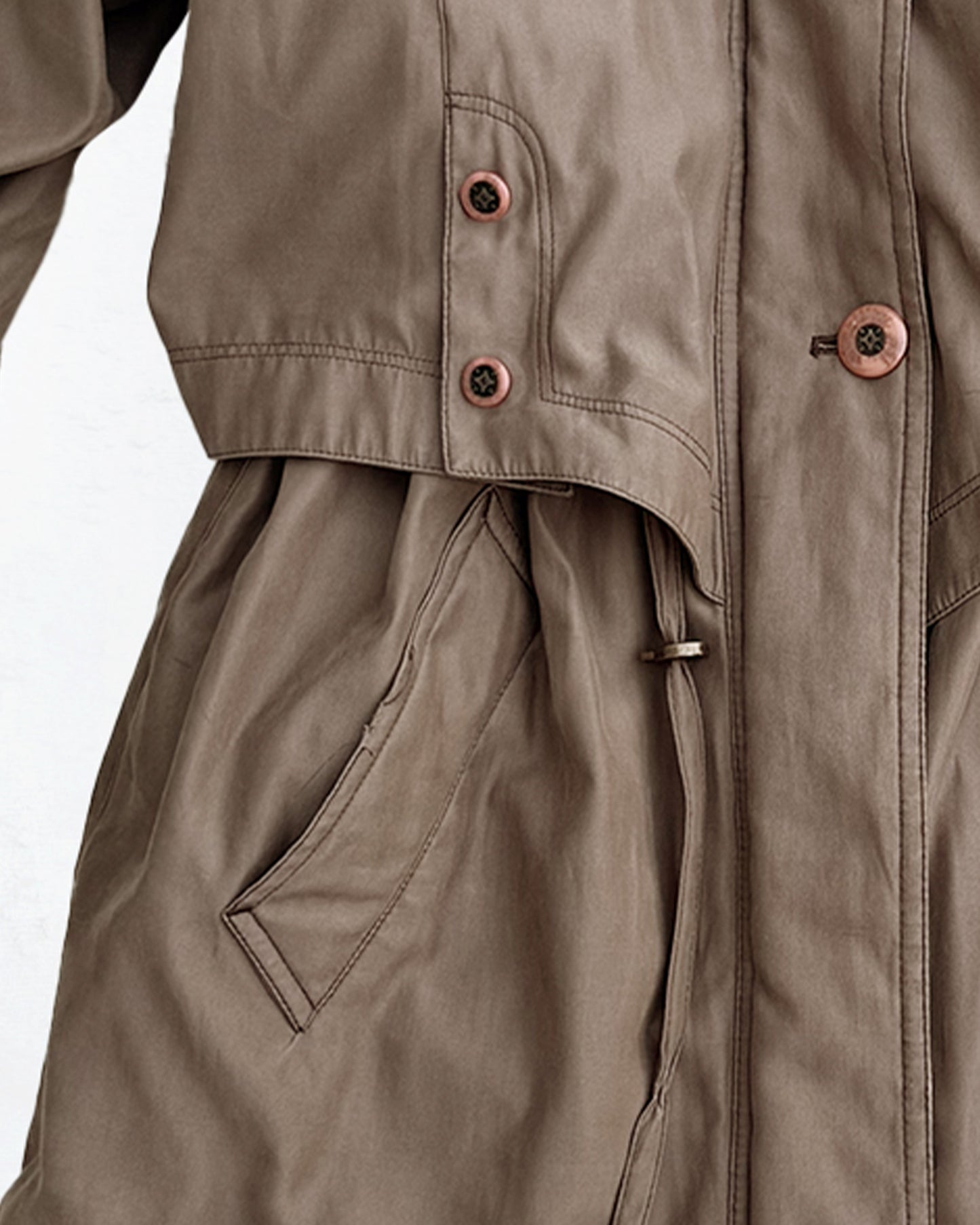 Lightly Insulated Hooded Coat (S)