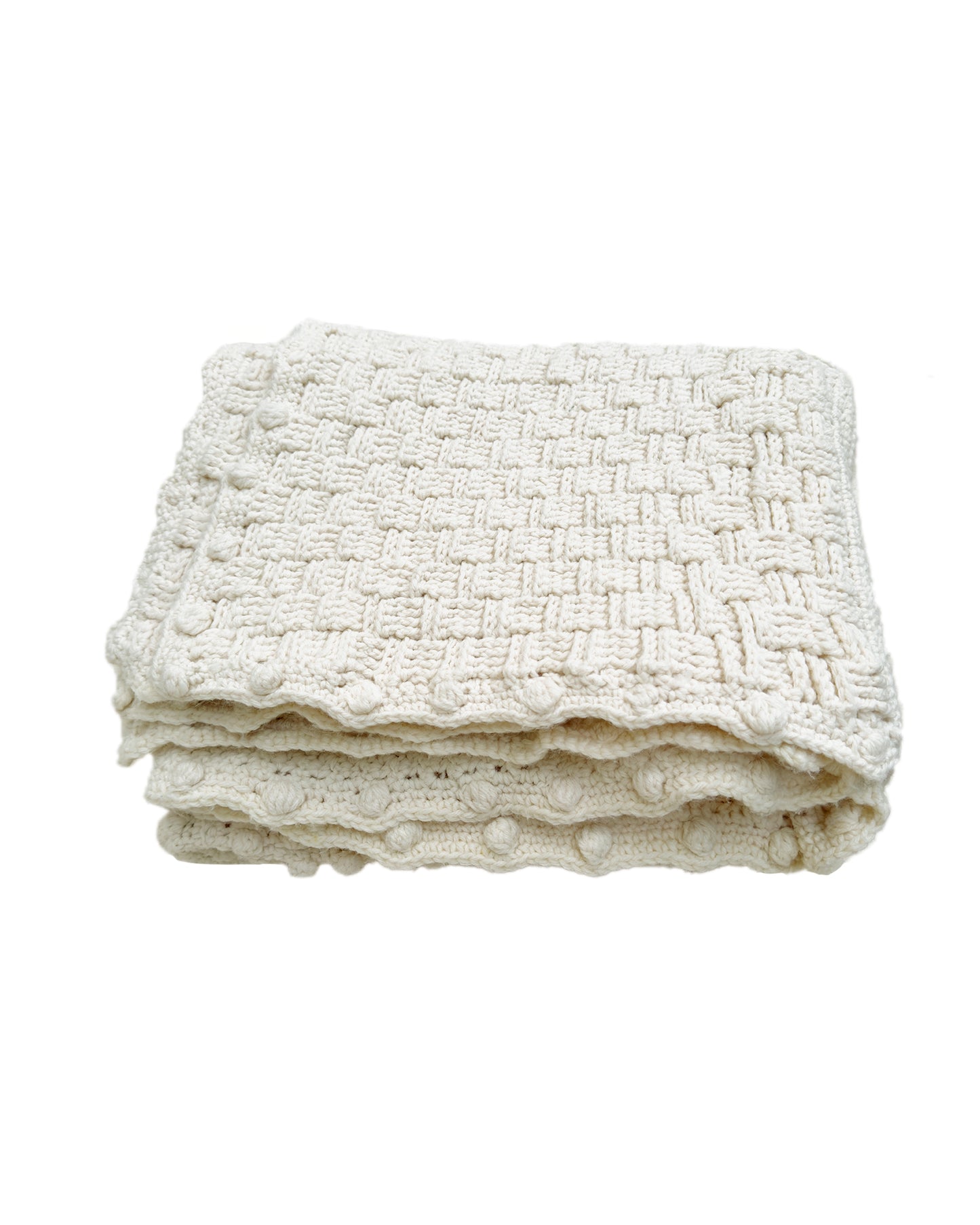 Crocheted Throw Blanket (49”x60”)