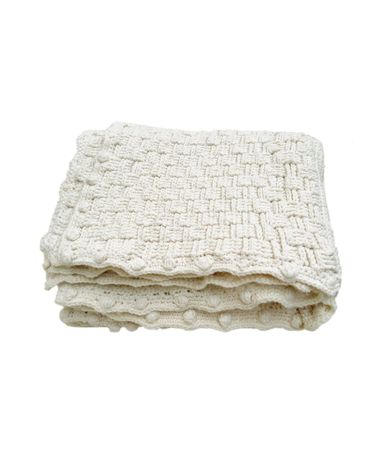 Crocheted Throw Blanket (49”x60”)