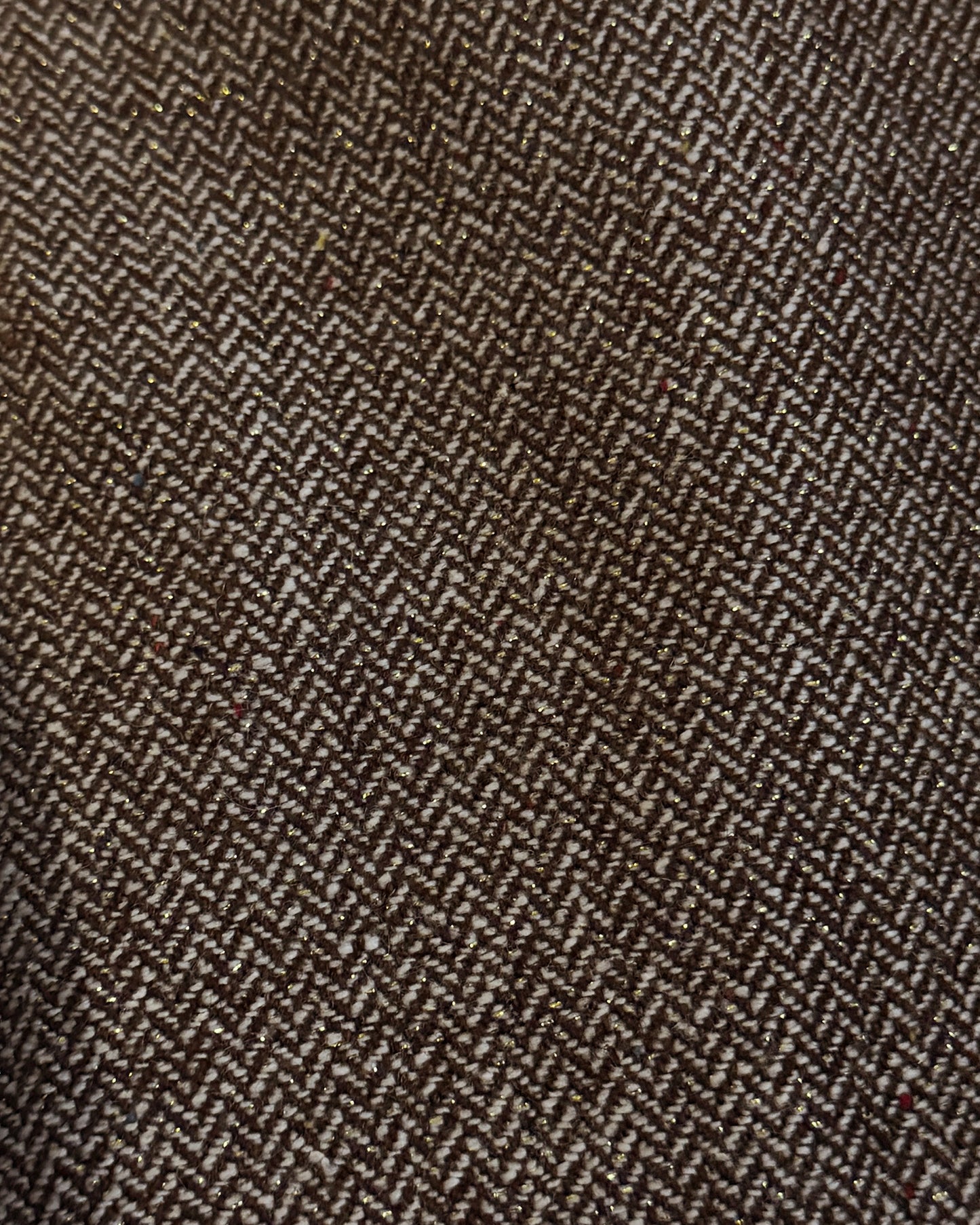 Herringbone Tweed Jumper Dress (XS)