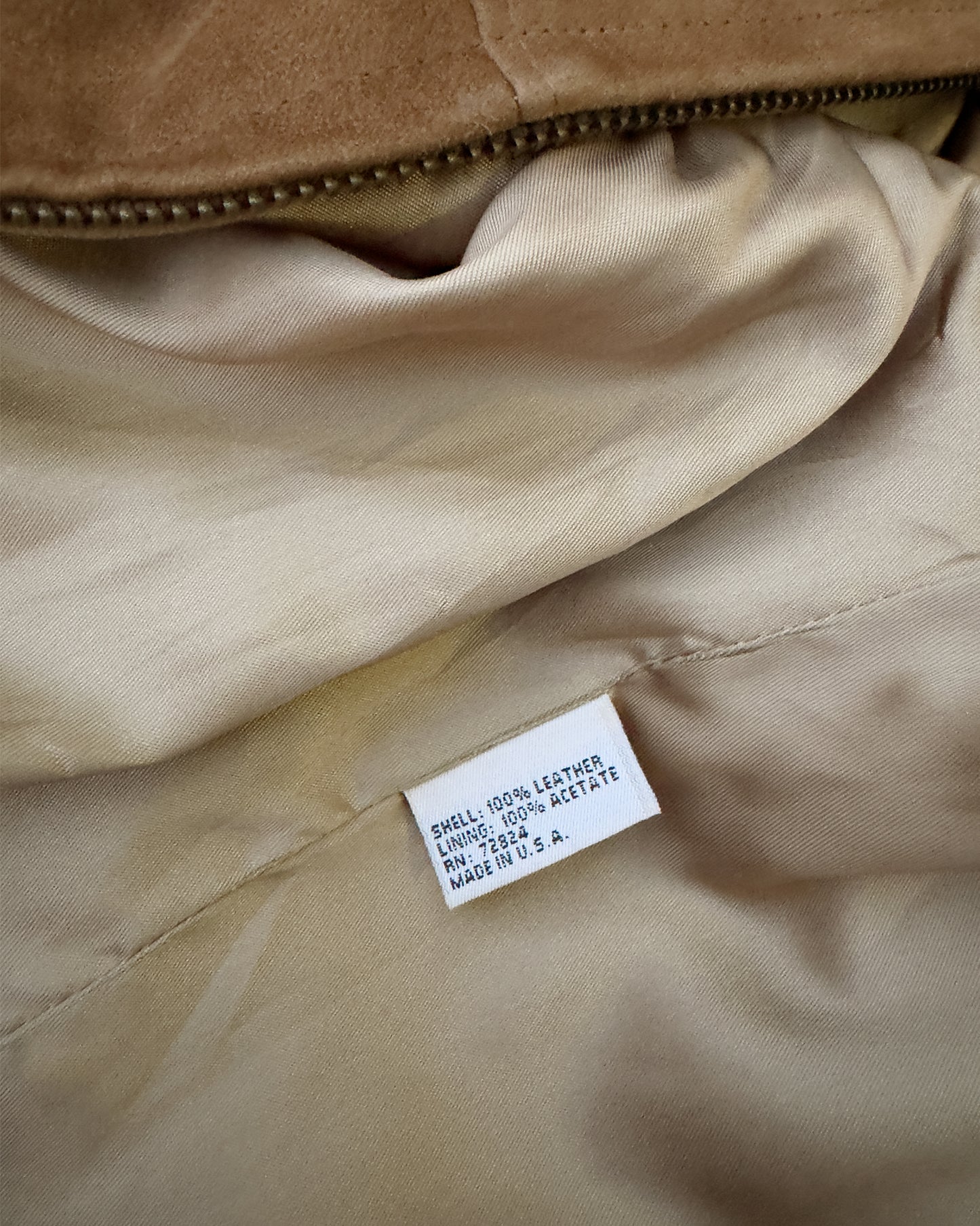 Vintage Golden Bear Leather Jacket (L)