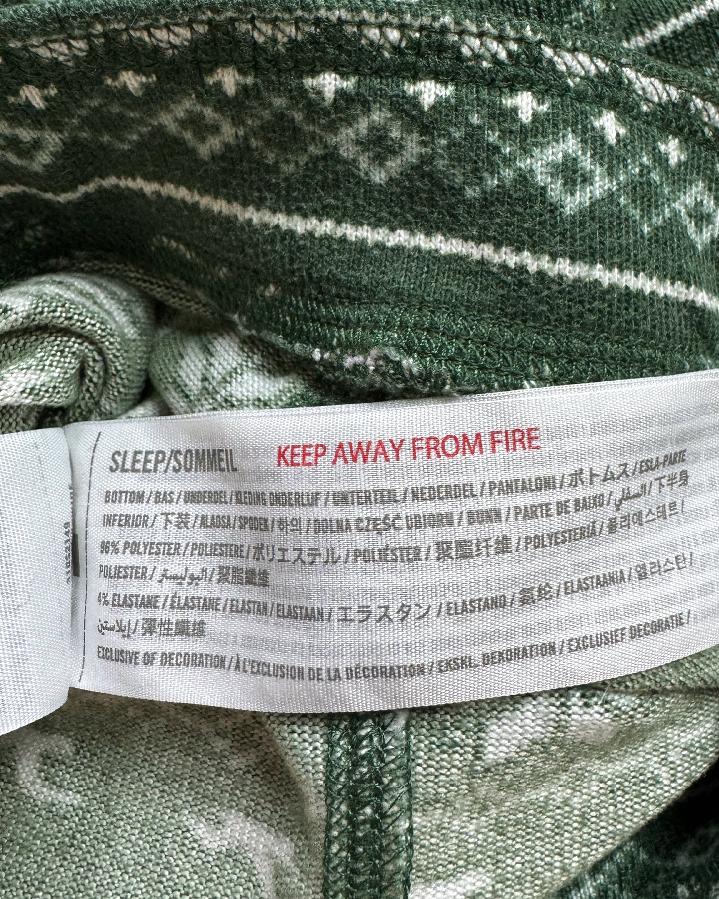 Hollister Christmas Pajama Set (XS)