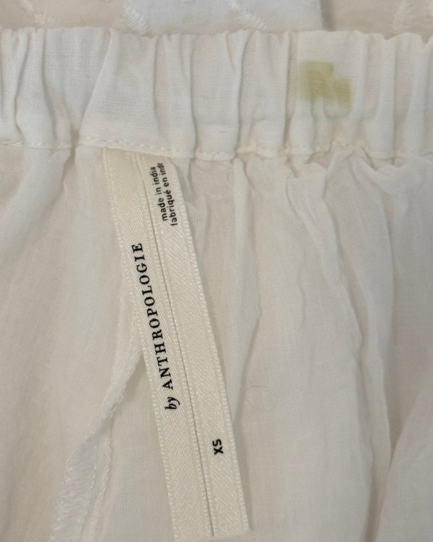 Anthropologie Eyelet Petticoat Skirt (XS-S/M)