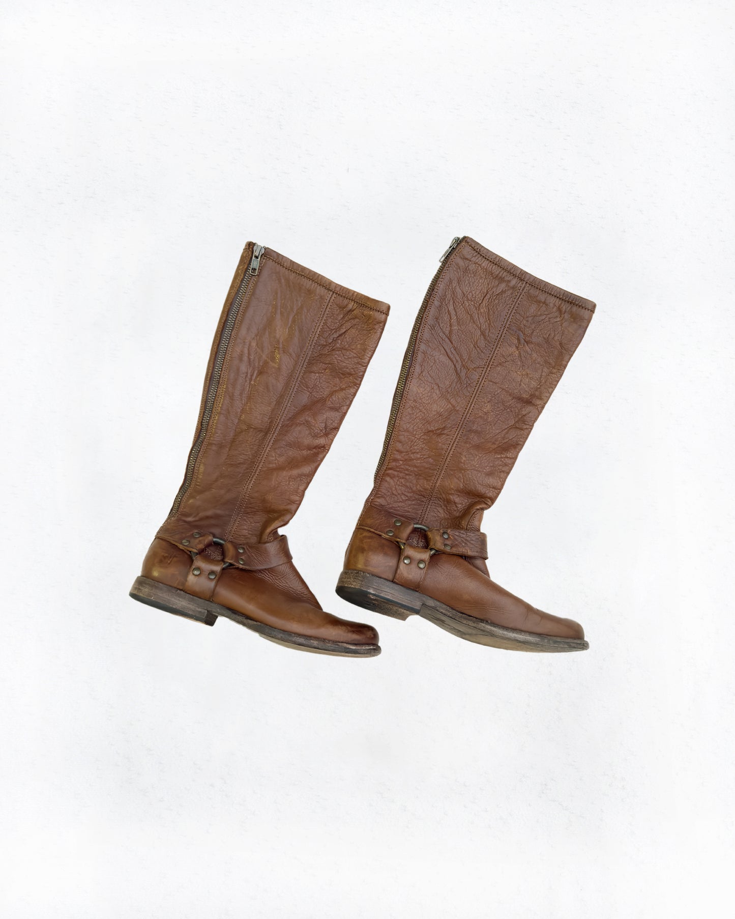 Frye Leather Harness Riding Boots (6.5)