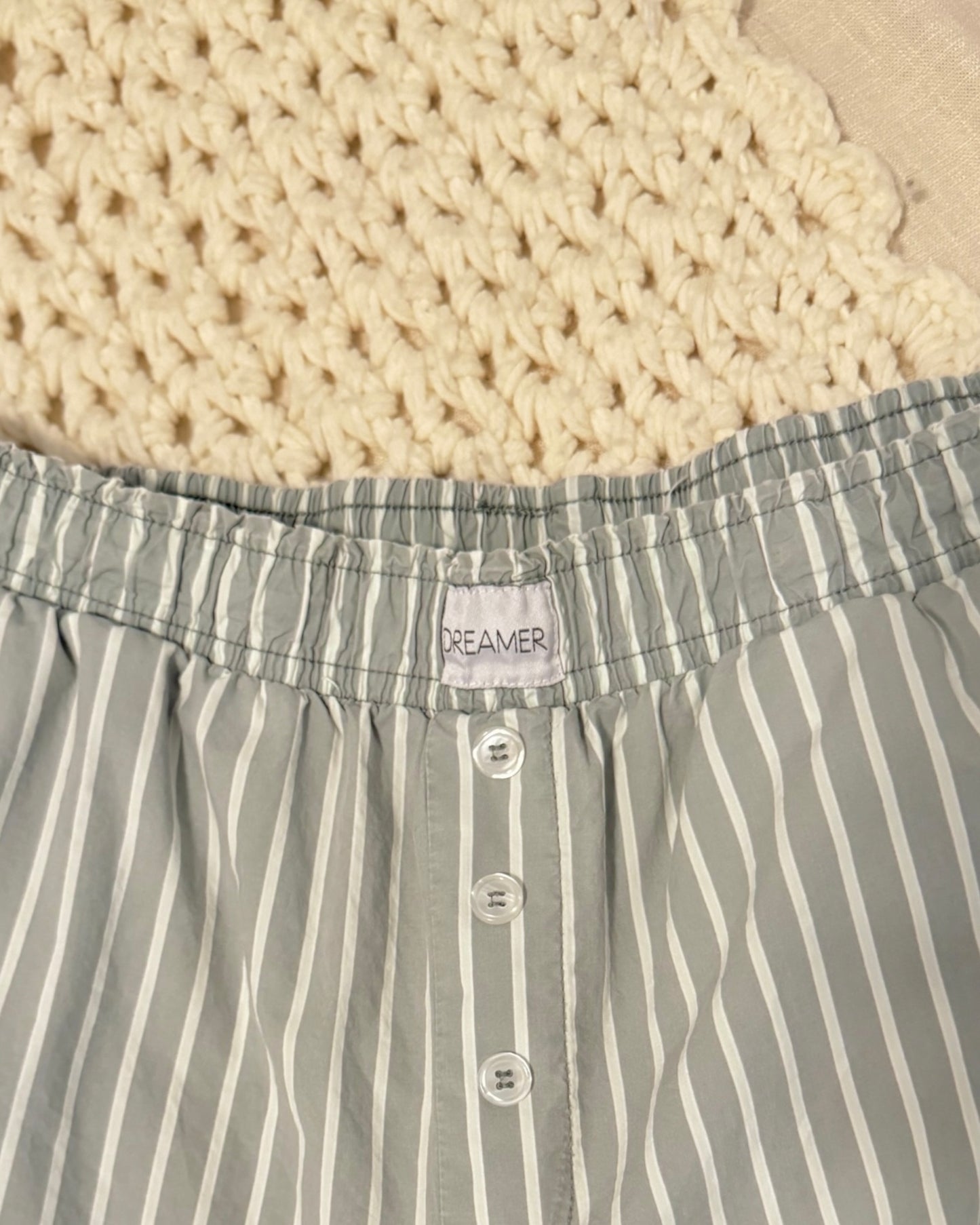 Striped Boxer Lounge Pants (Medium)