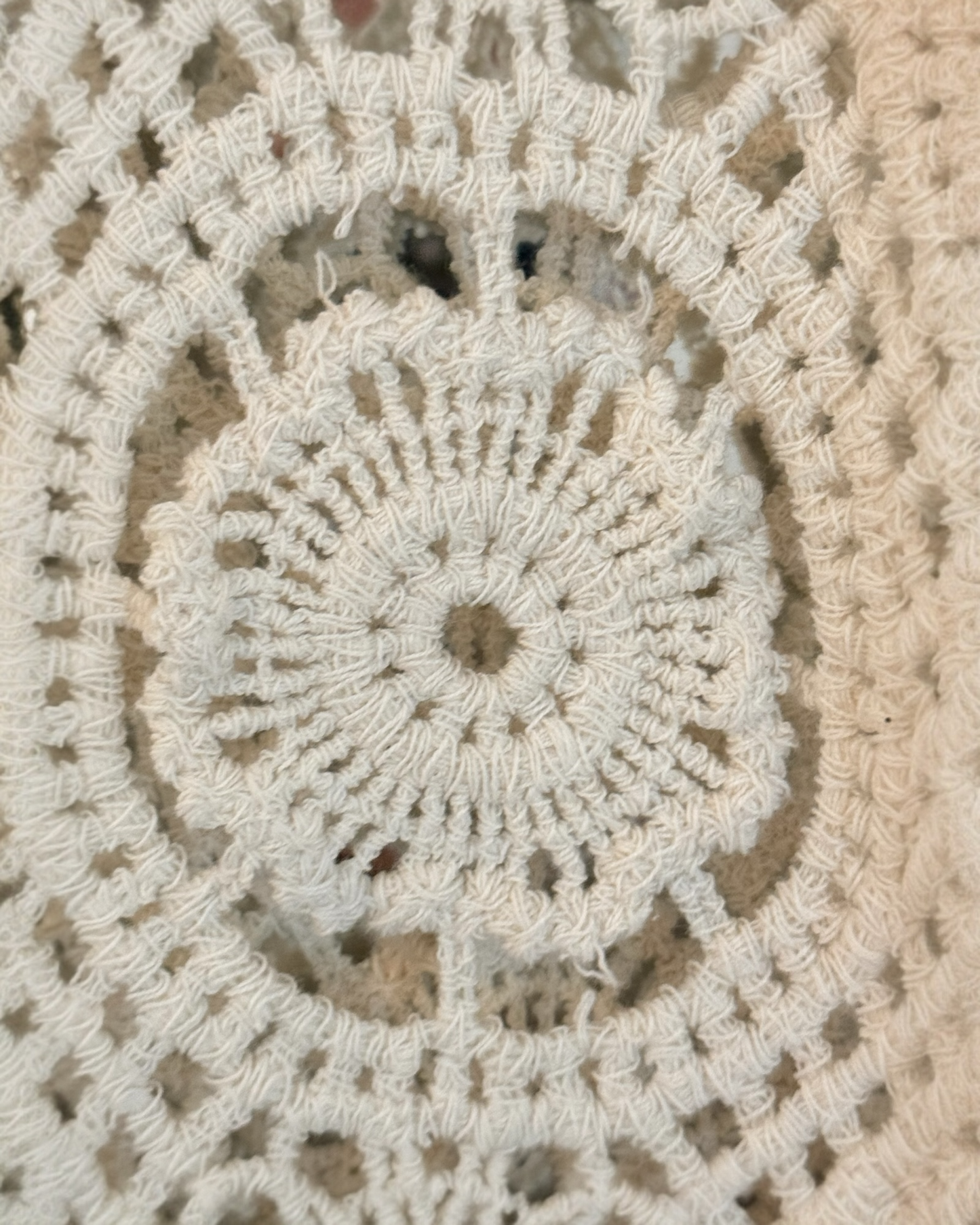 Crocheted Tank Top (M)