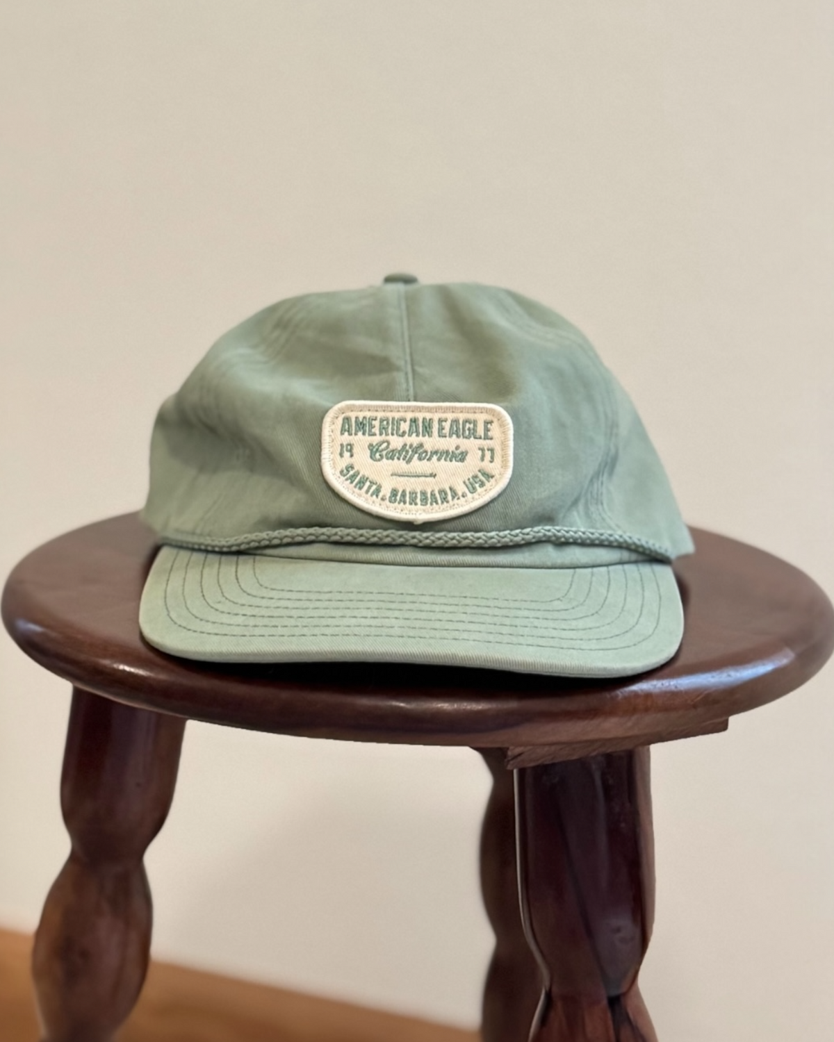 AE 5-Panel Adjustable Rope Retro-Patch Cap