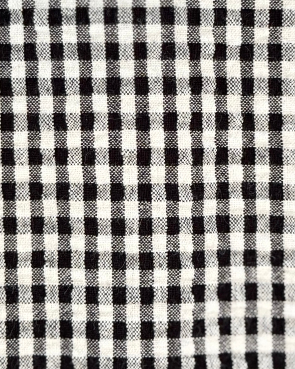 Vintage Gingham Cotton Top (L)