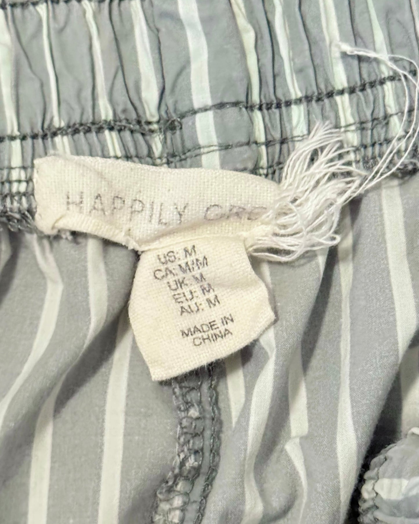 Striped Boxer Lounge Pants (Medium)