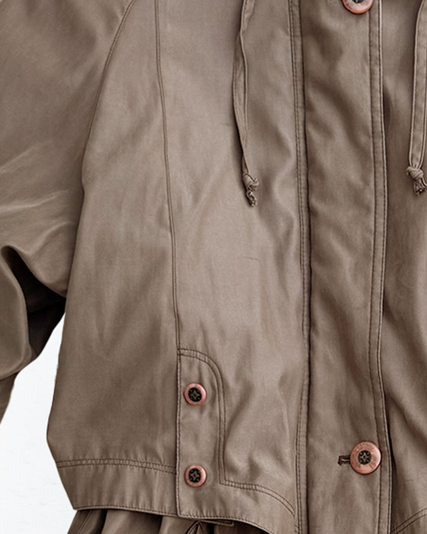 Lightly Insulated Hooded Coat (S)