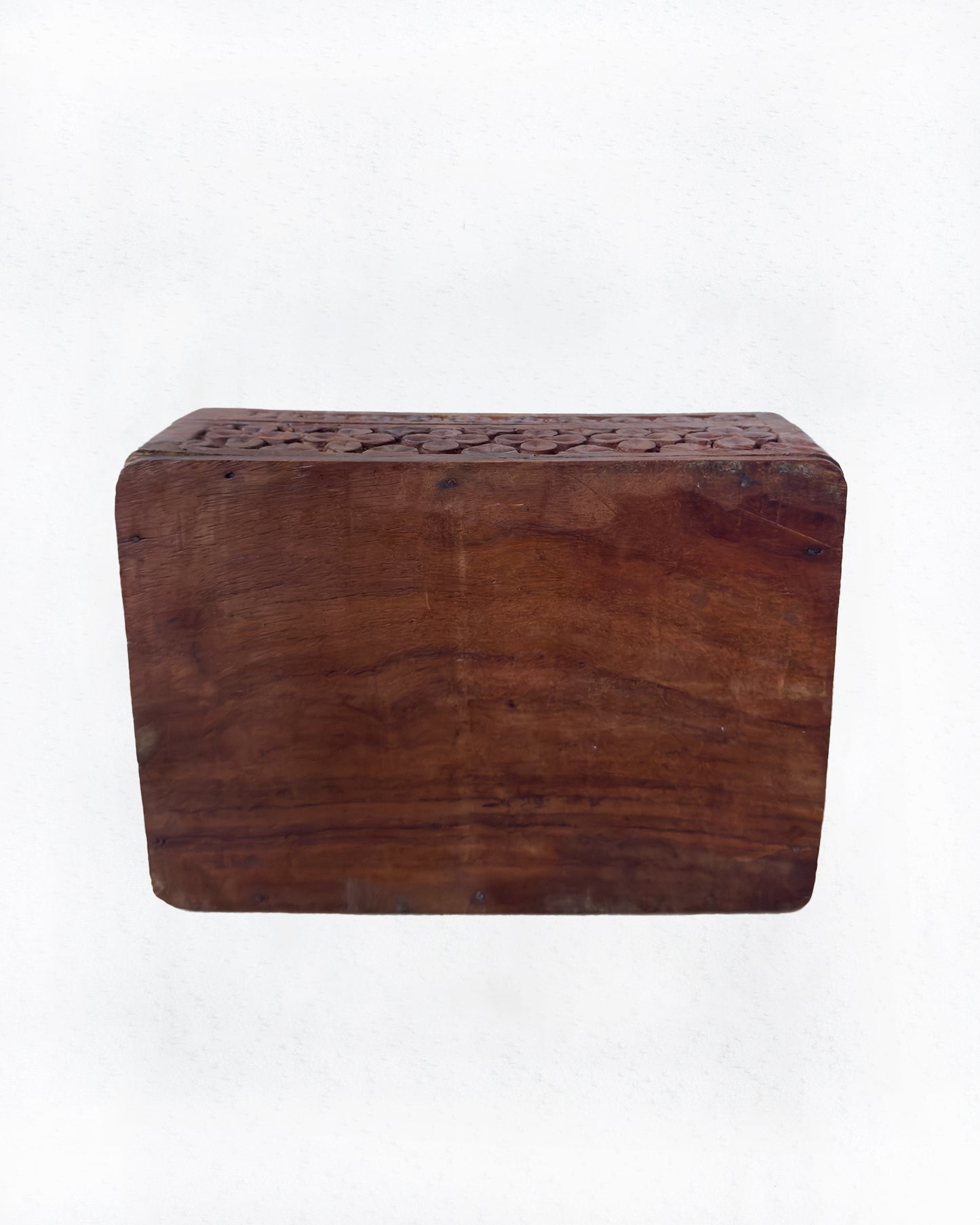 Vintage Carved Wooden Box