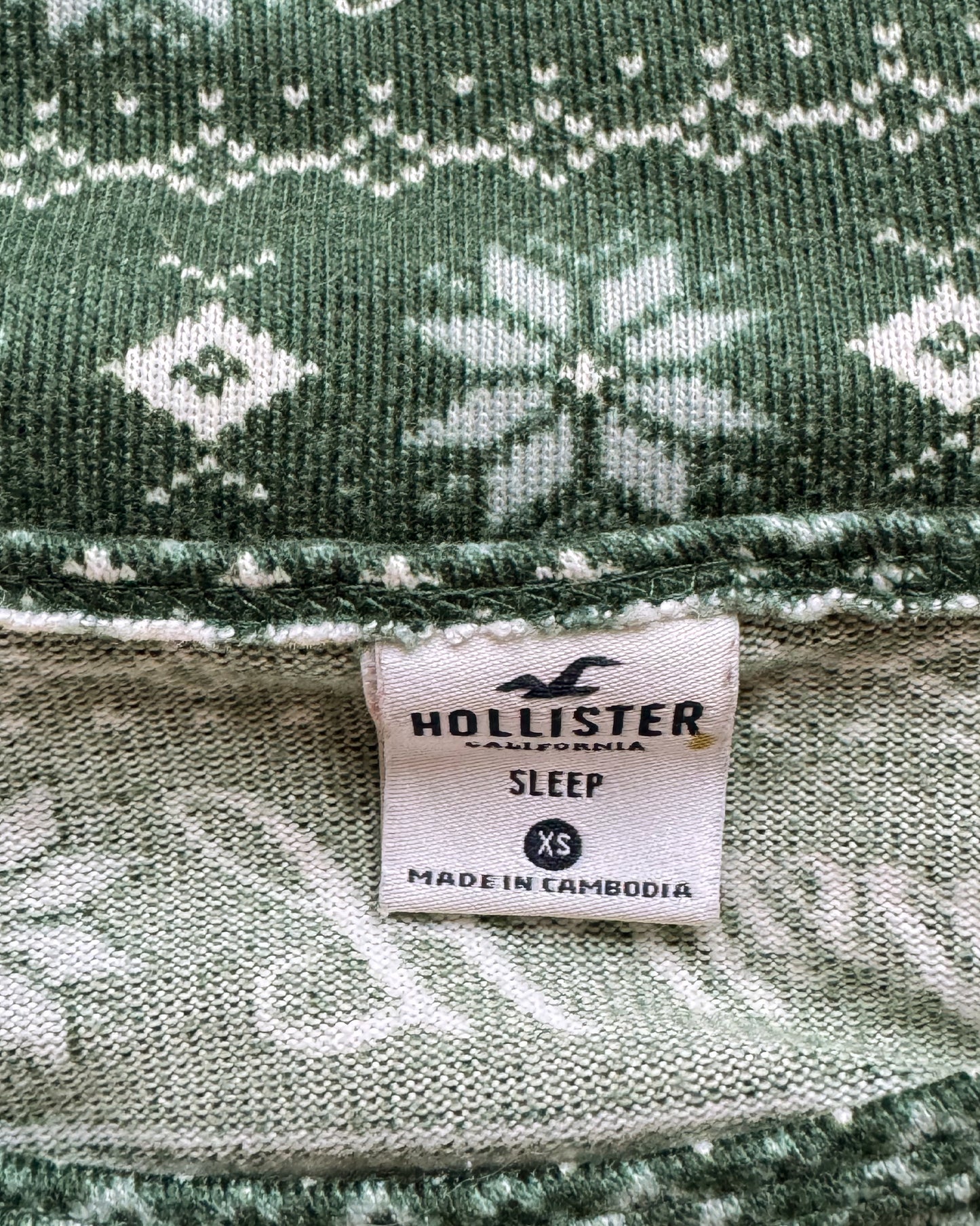 Hollister Christmas Pajama Set (XS)