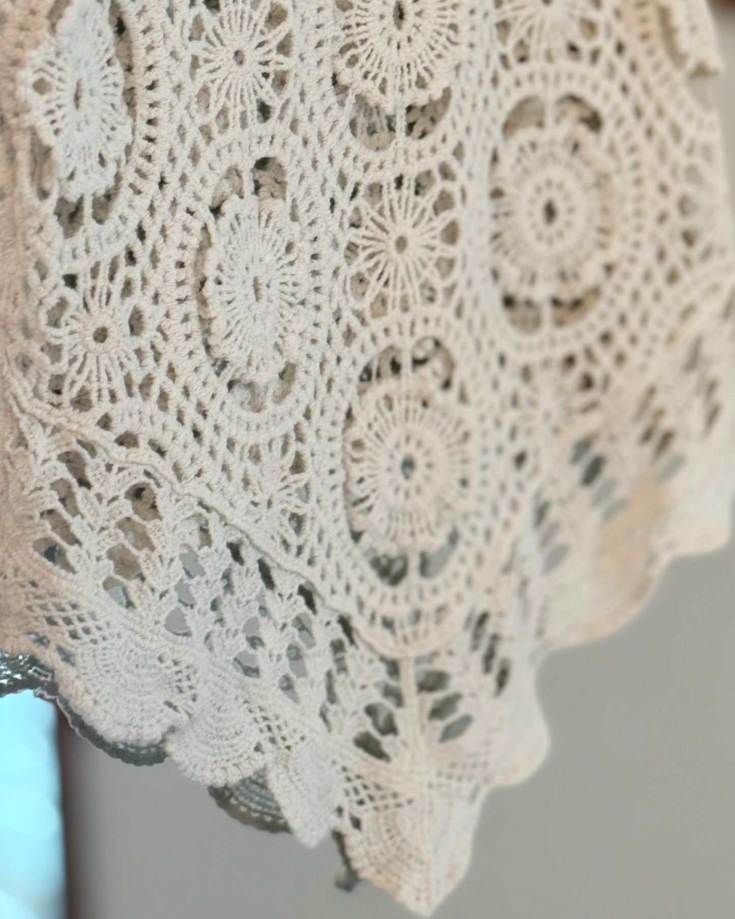 Crocheted Tank Top (M)
