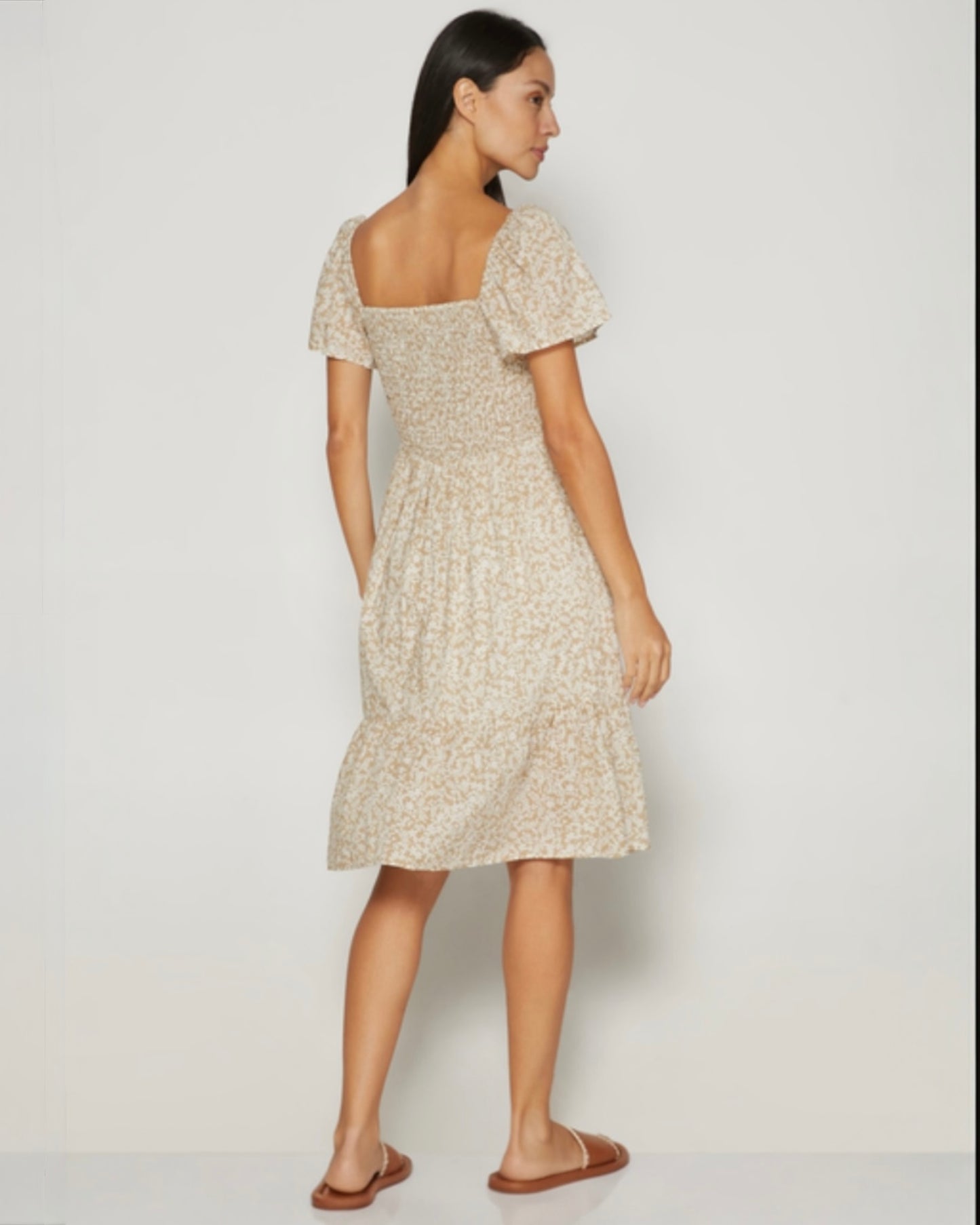 Gap Smocked Squareneck Dress (S)