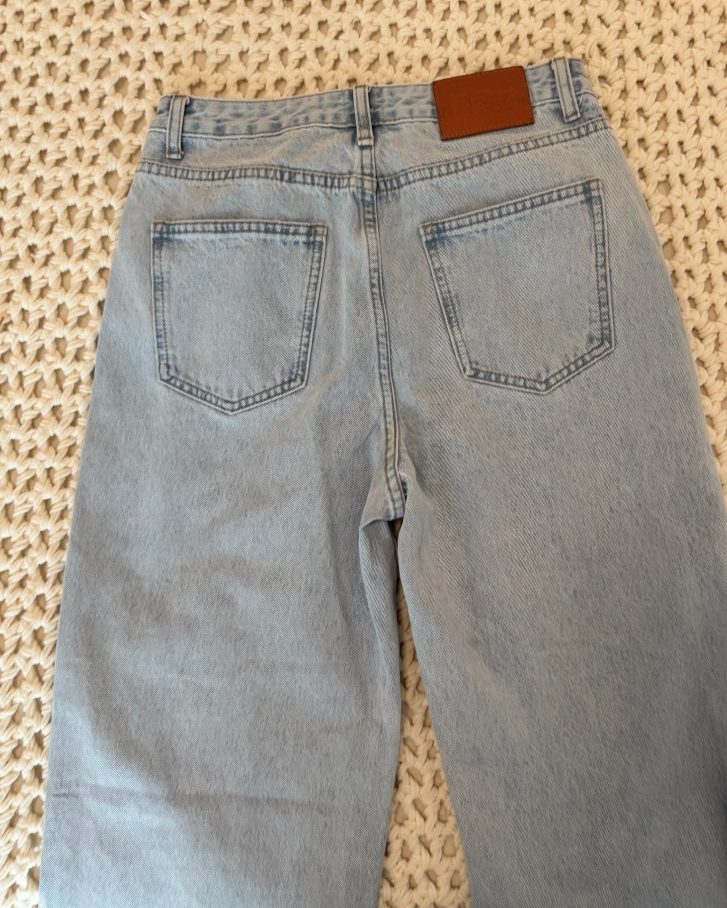Fawcett High Rise Straight Leg Jeans (6)