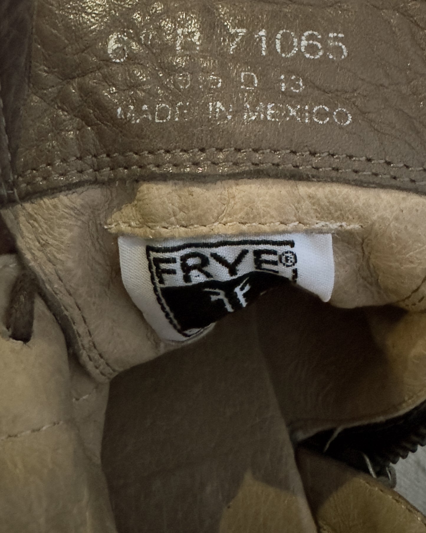 Frye Courtney Antique Style Lace Up Riding | Combat Boots (6.5)