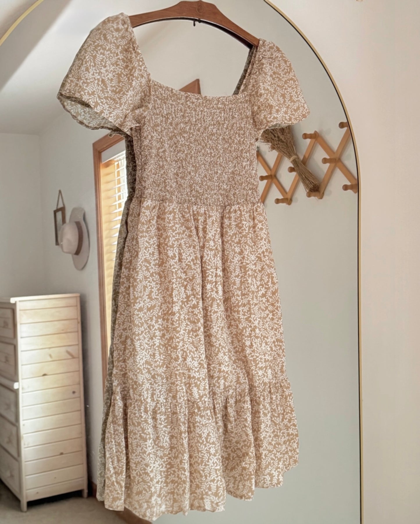 Gap Smocked Squareneck Dress (S)
