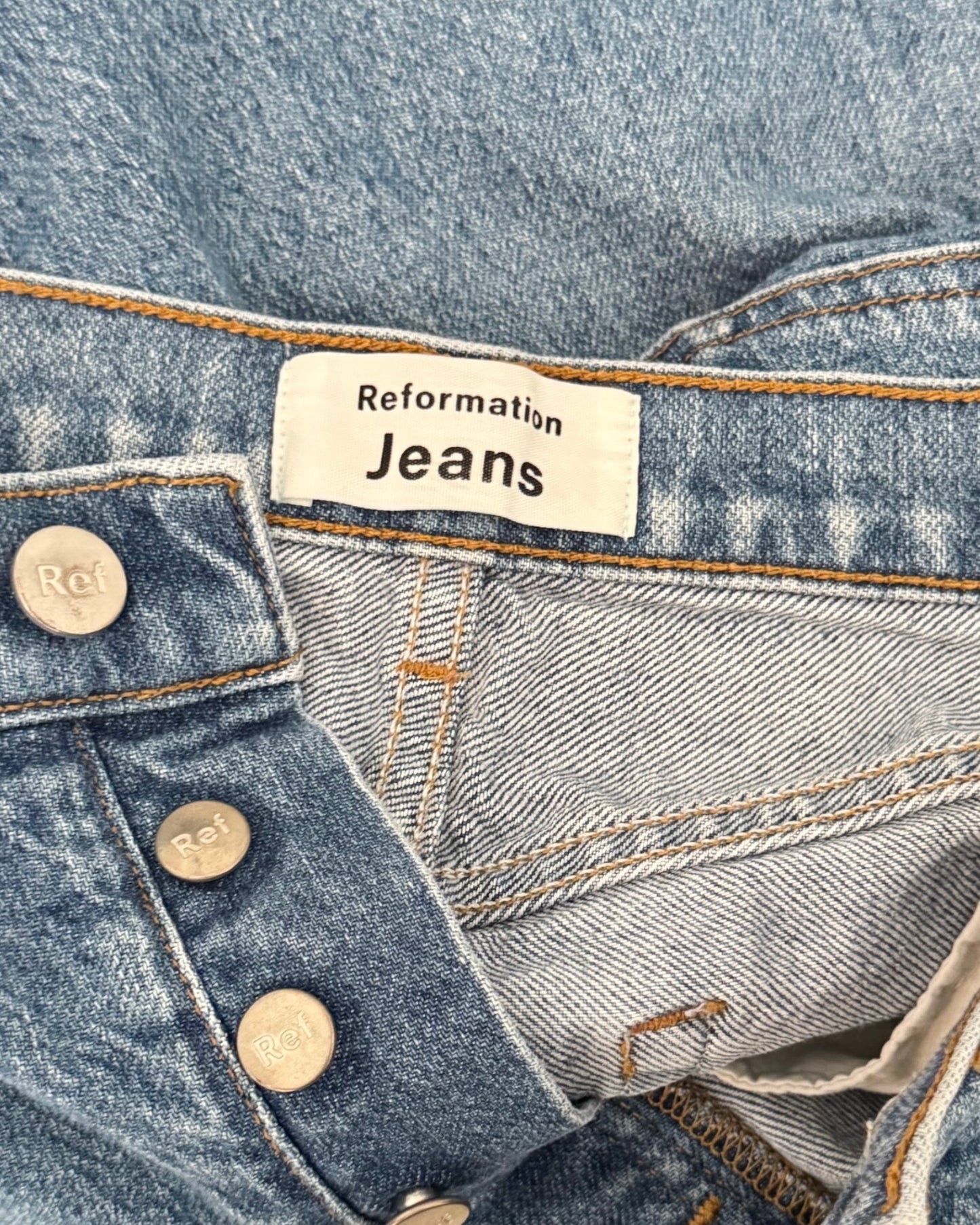 Reformation Serena High Skinny Cut-Off Shorts (26)
