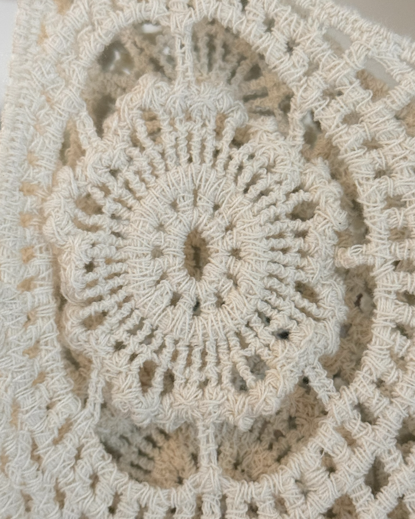 Crocheted Tank Top (M)