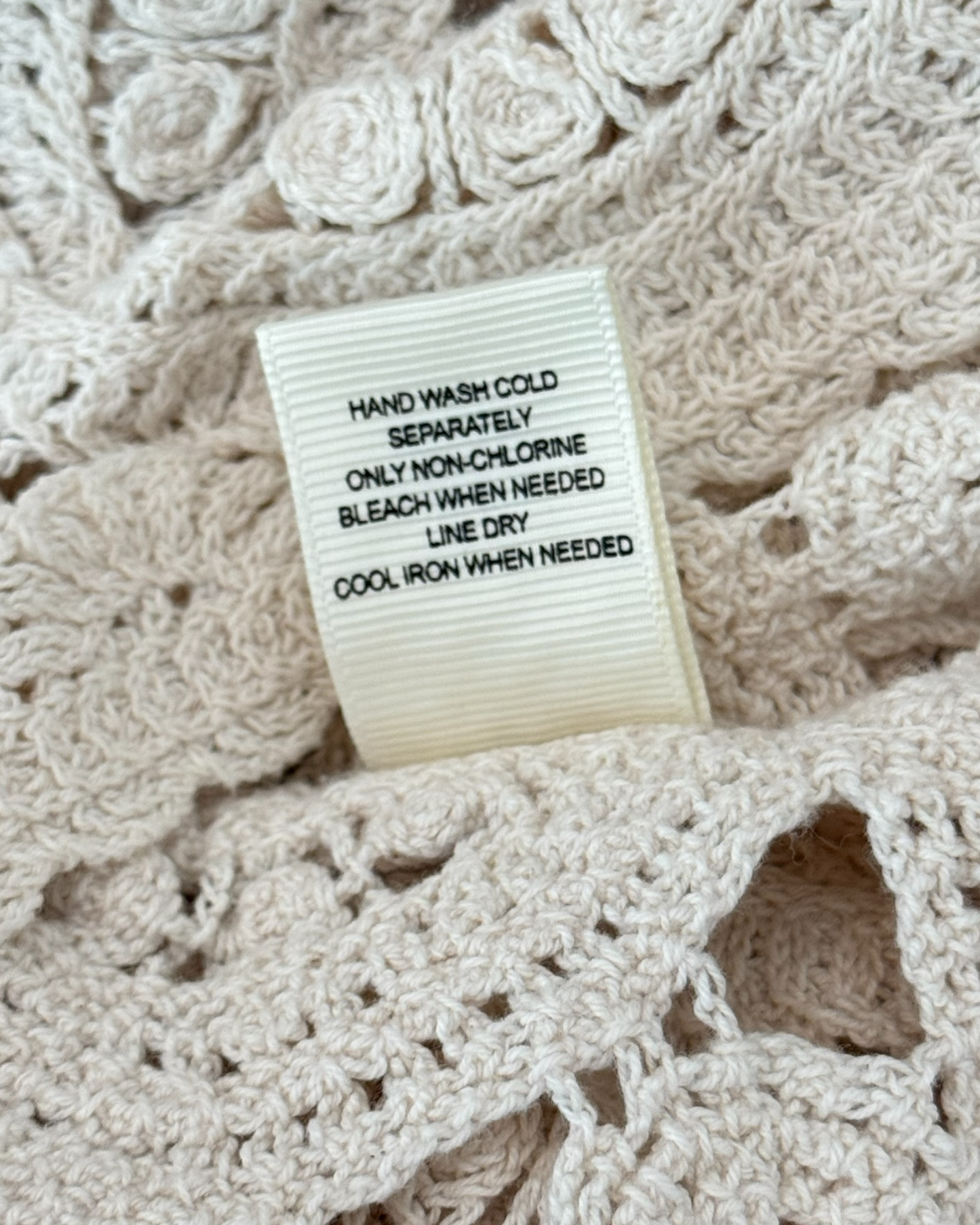 Crocheted Top (L)