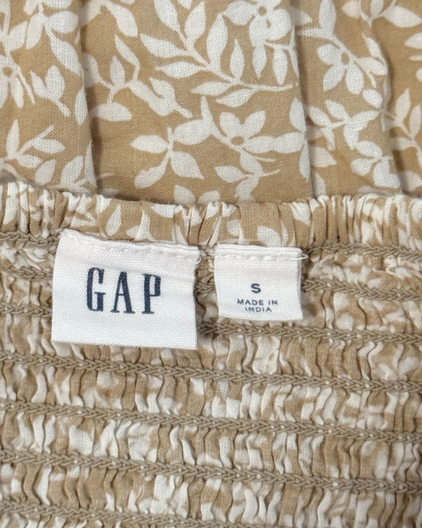 Gap Smocked Squareneck Dress (S)