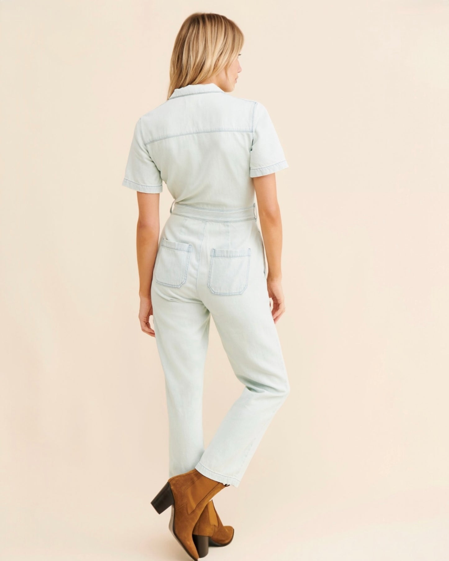 Organic Cotton Boyish “The Jesse” Jumpsuit (S)
