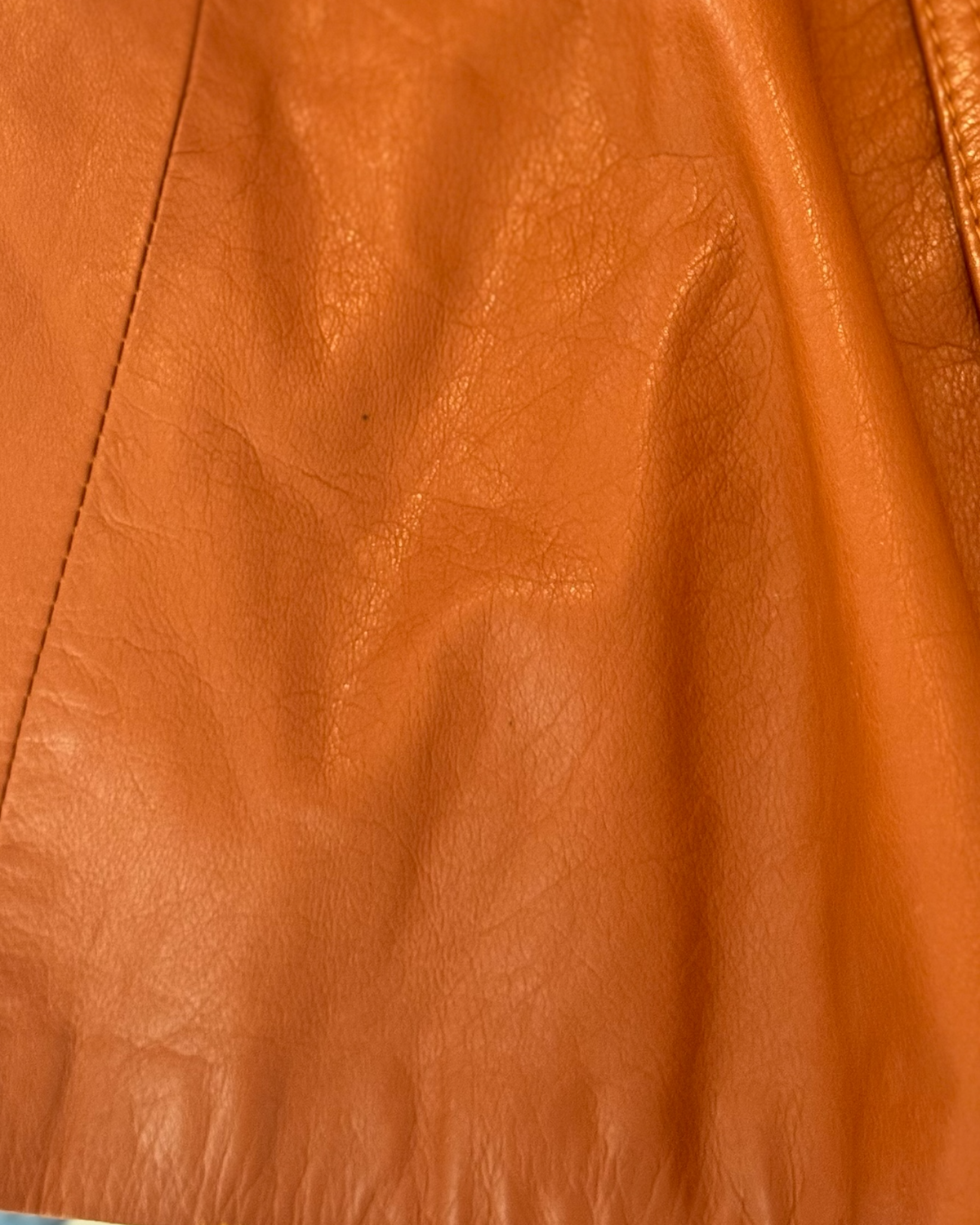 Vintage 1970s Leather Trench Coat (Vintage Sizing  7/8 | Modern Sizing 2-4)