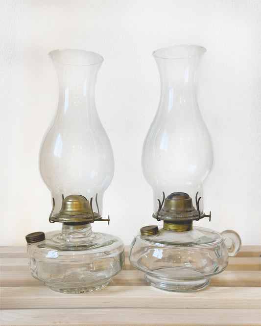 Vintage Oil Lanterns (Set of Two)