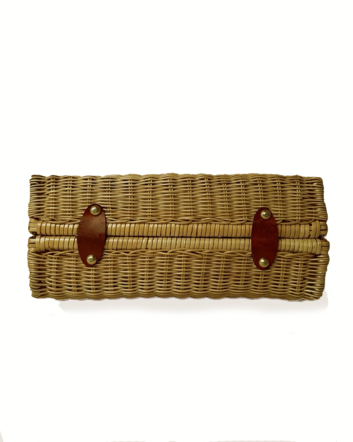 Vintage Woven Basket Bag | Purse