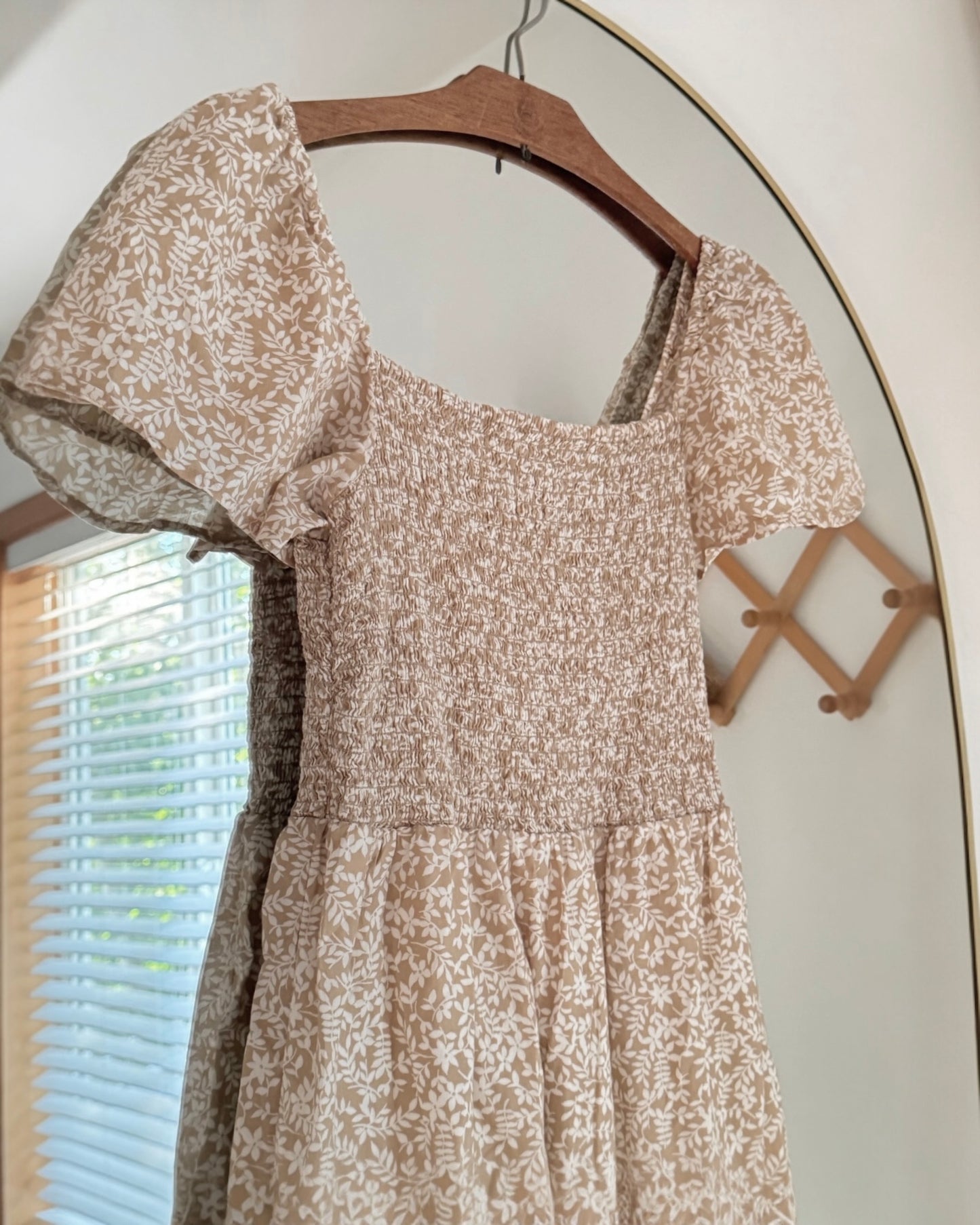 Gap Smocked Squareneck Dress (S)
