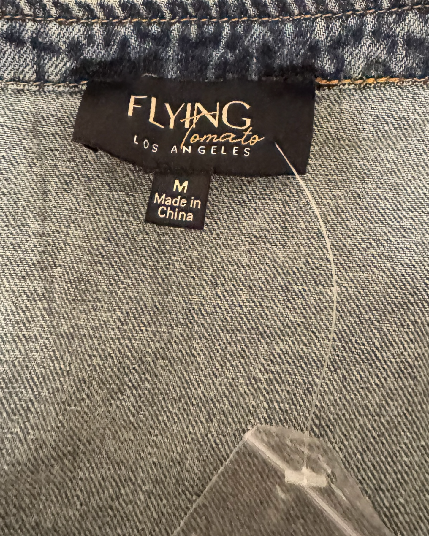 Washed-Denim Dress (M)
