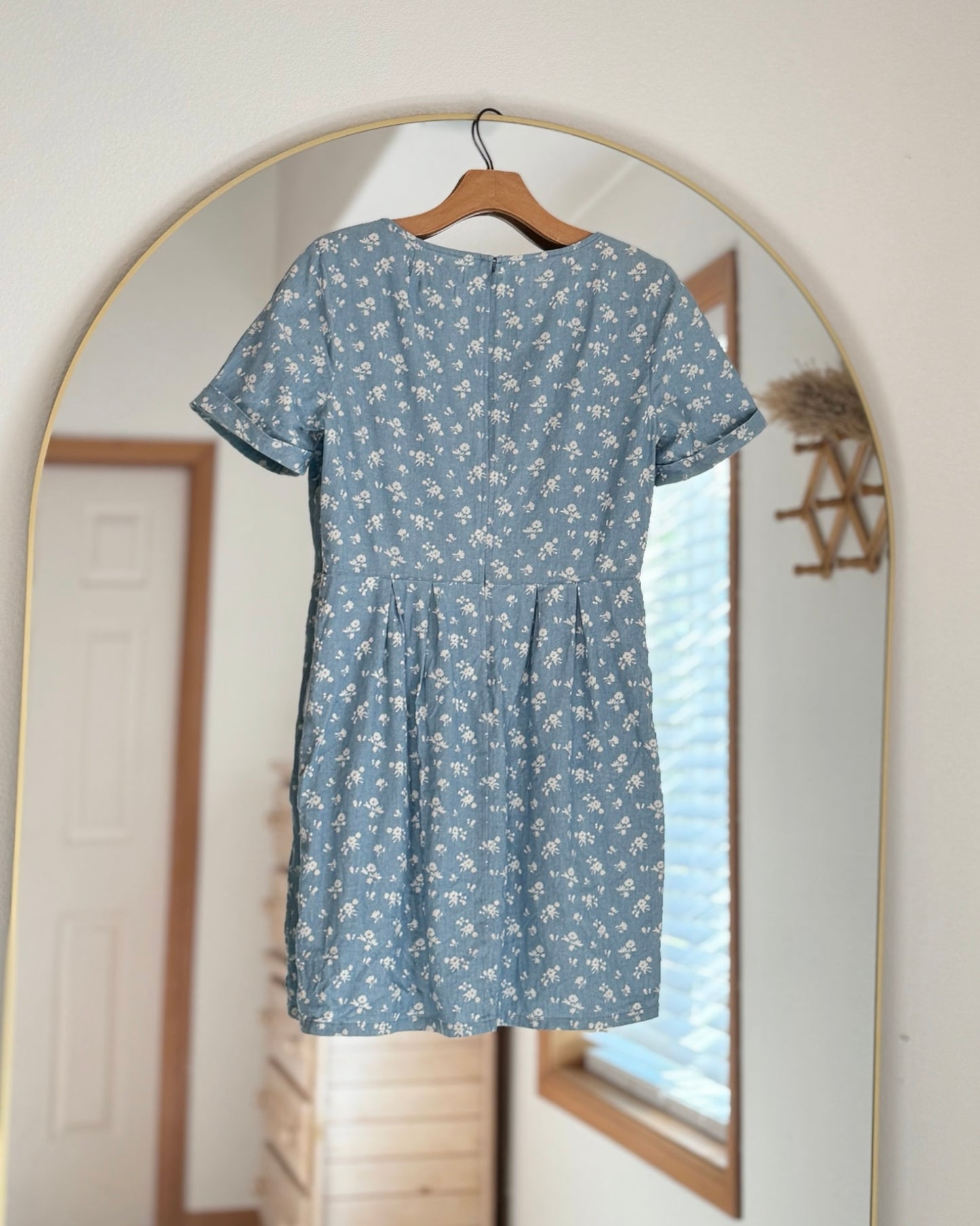 Madewell Cotton Floral Songbird Dress (2)