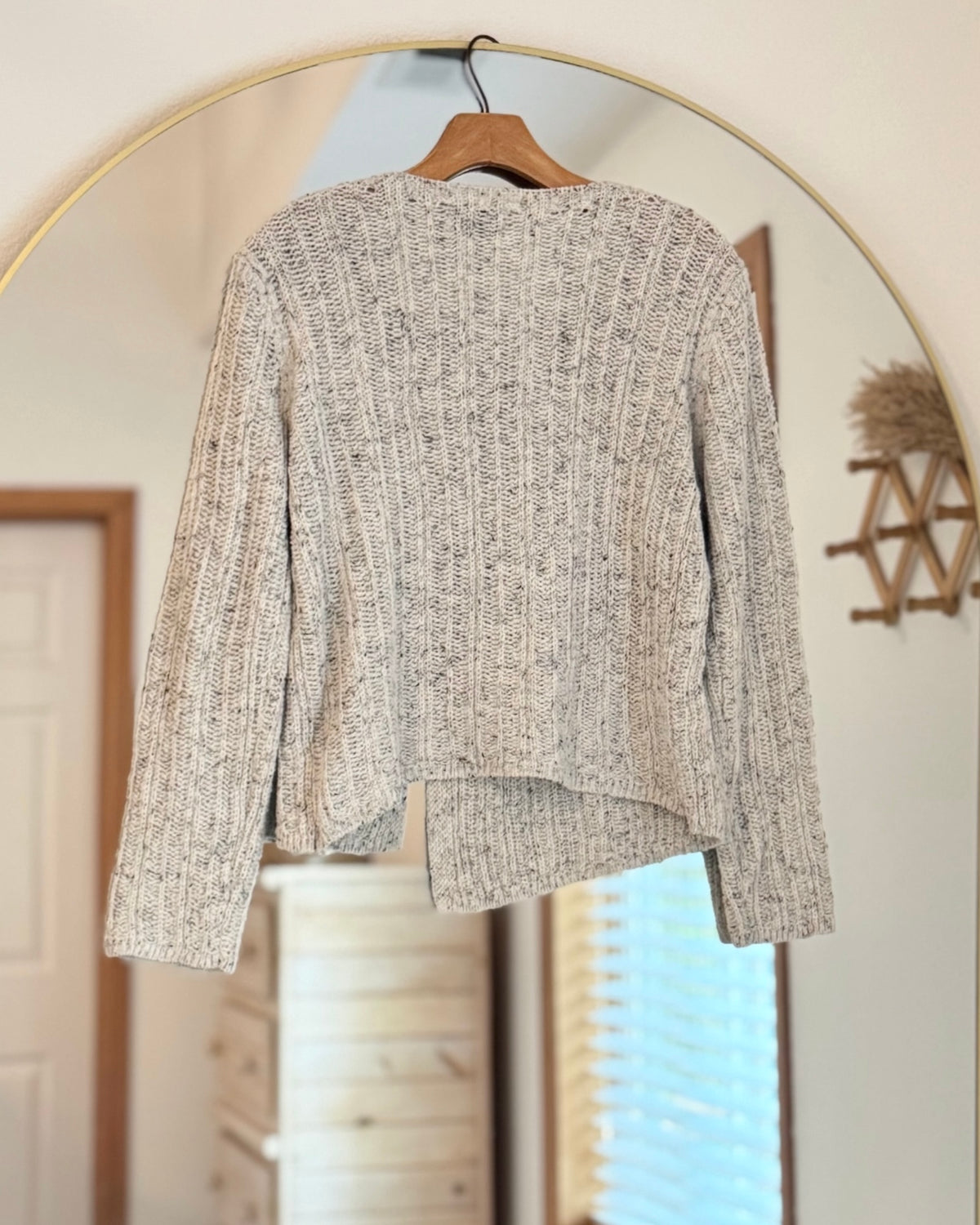 Ribbed Split Front Sweater (6)