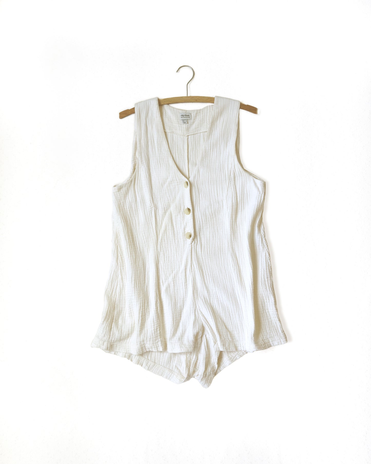 Cotton Gauze Romper (S)