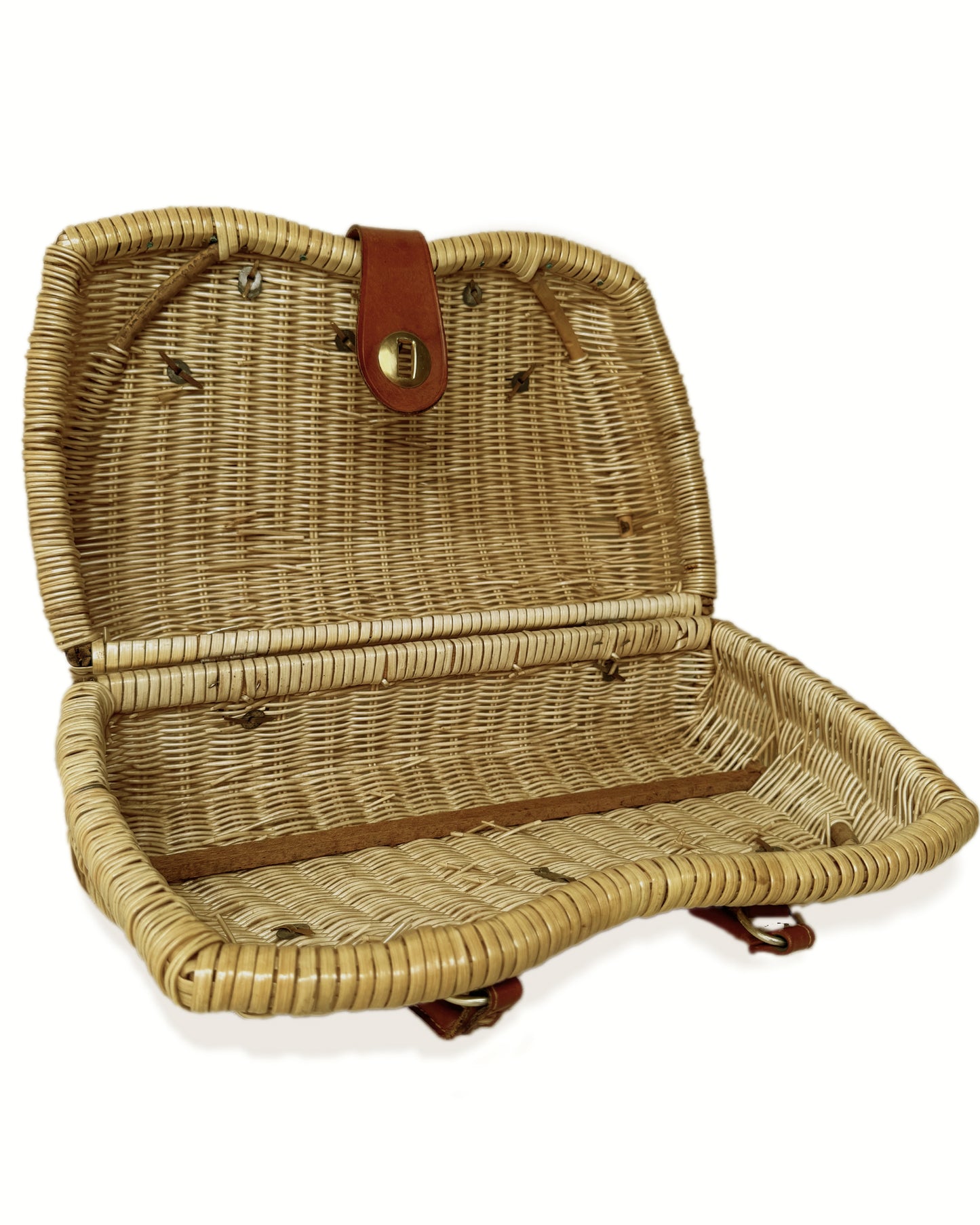 Vintage Woven Basket Bag | Purse