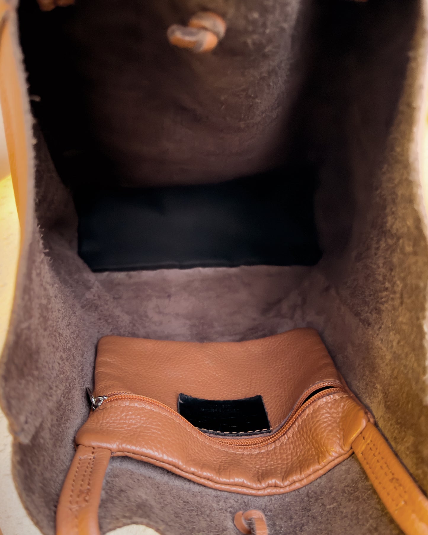 Italian Leather Tote | Purse (14.5” x 11.5” x 5”)