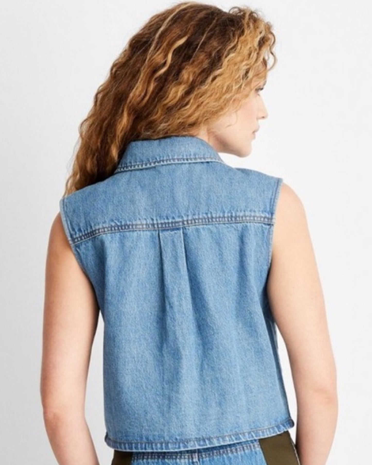 Denim Vest (Medium)