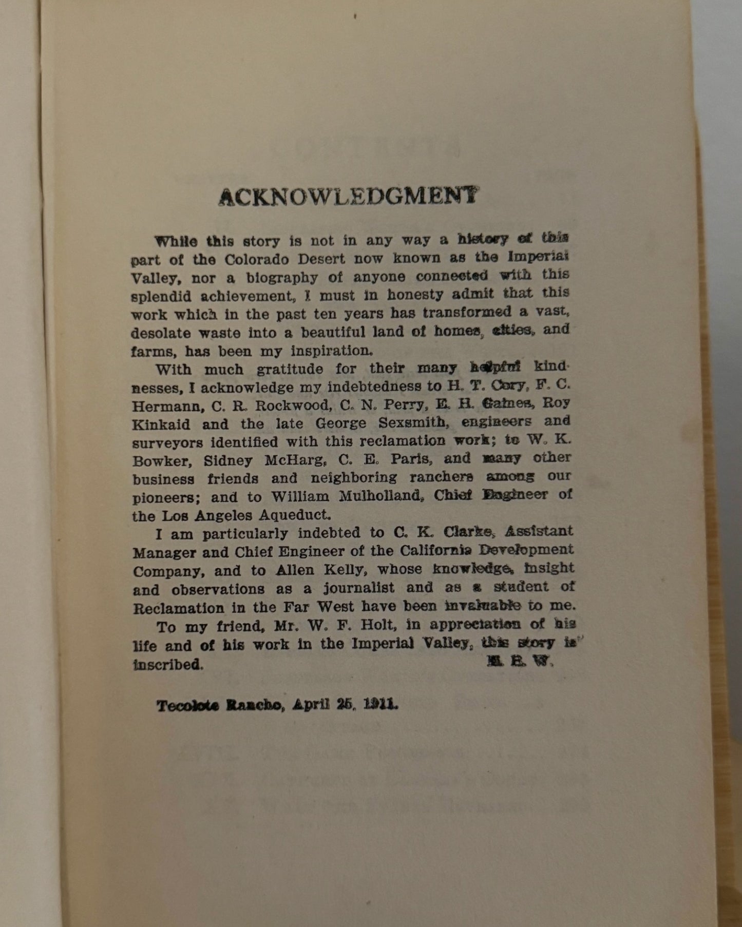The Winning of Barbara Worth (Circa 1914)