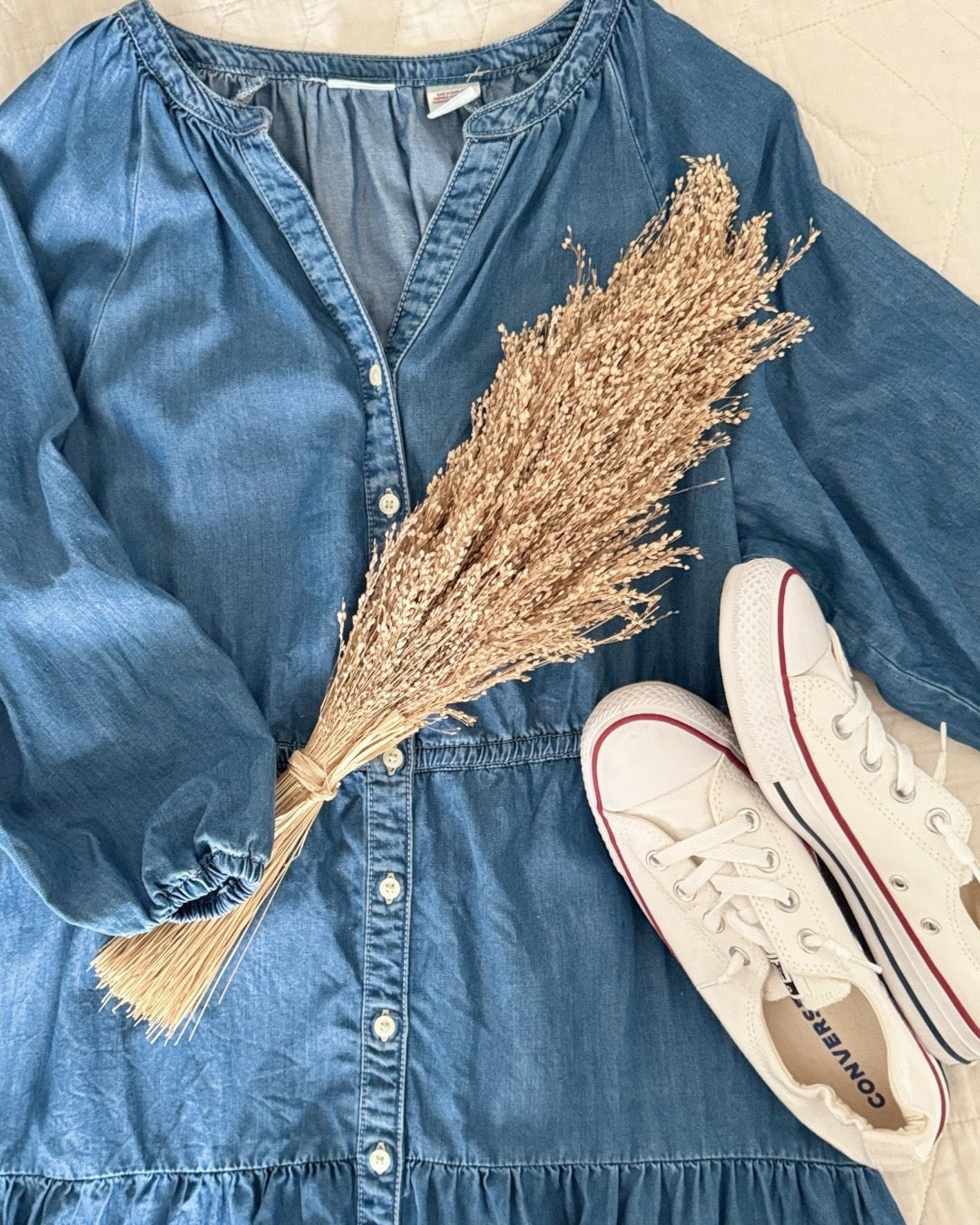 Levi's Denim Midi Dress (XS-Medium)