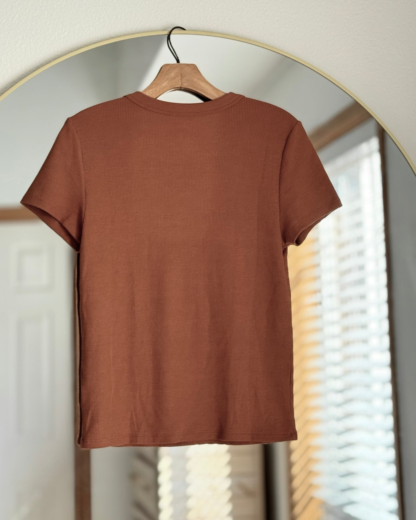 NEW AE Waffle Knit Tee (L)