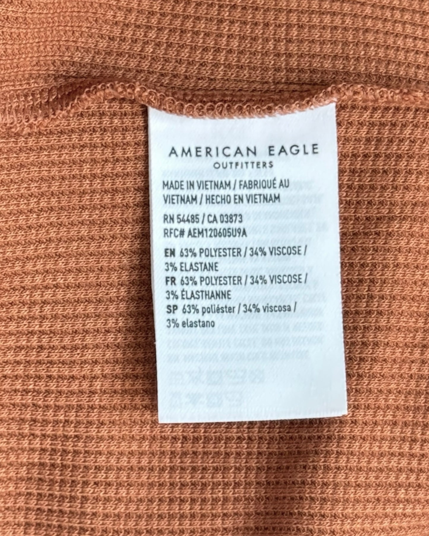 NEW AE Waffle Knit Tee (L)
