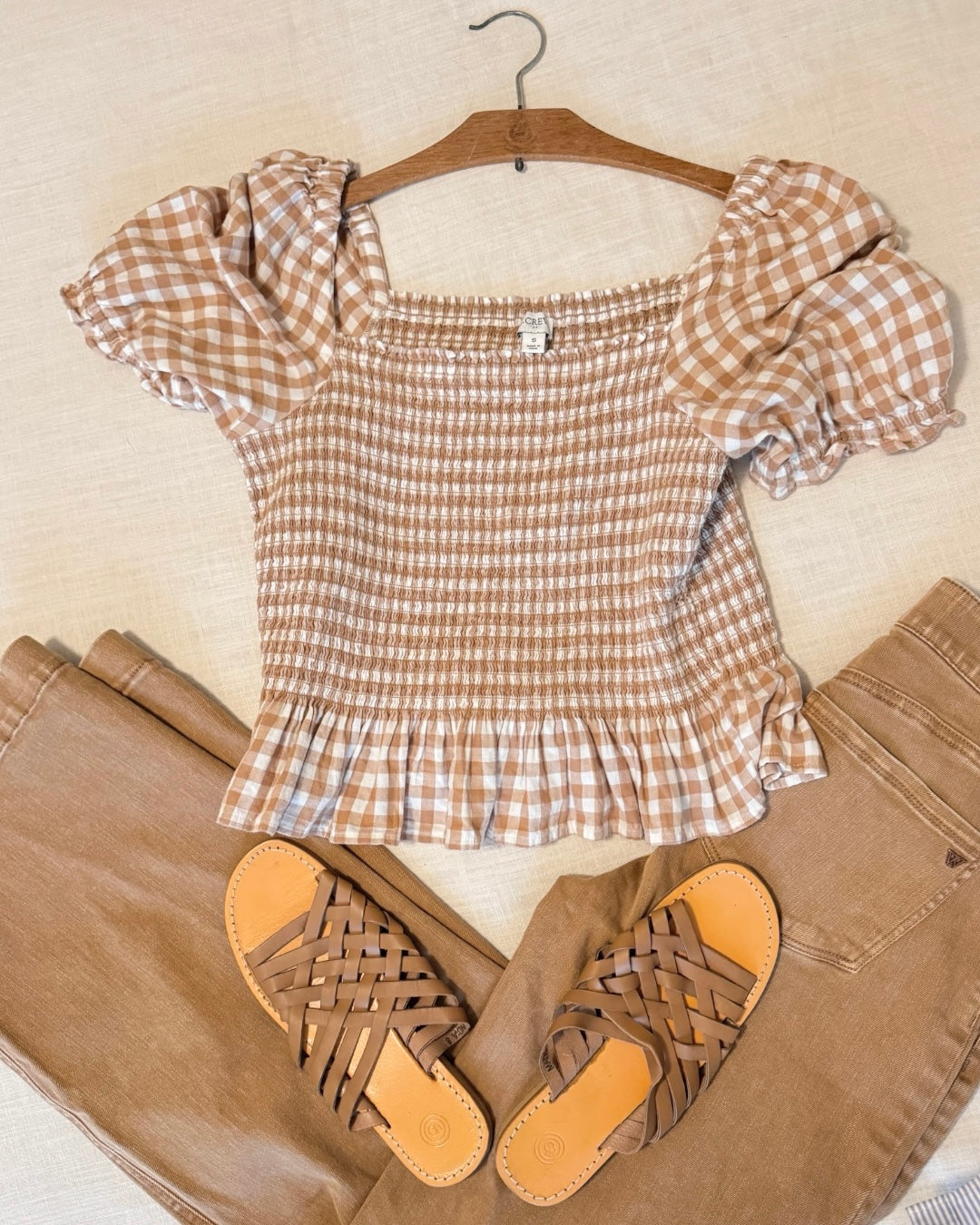 Urban Outfitters Woven Criss Cross Flat Sandals (8)