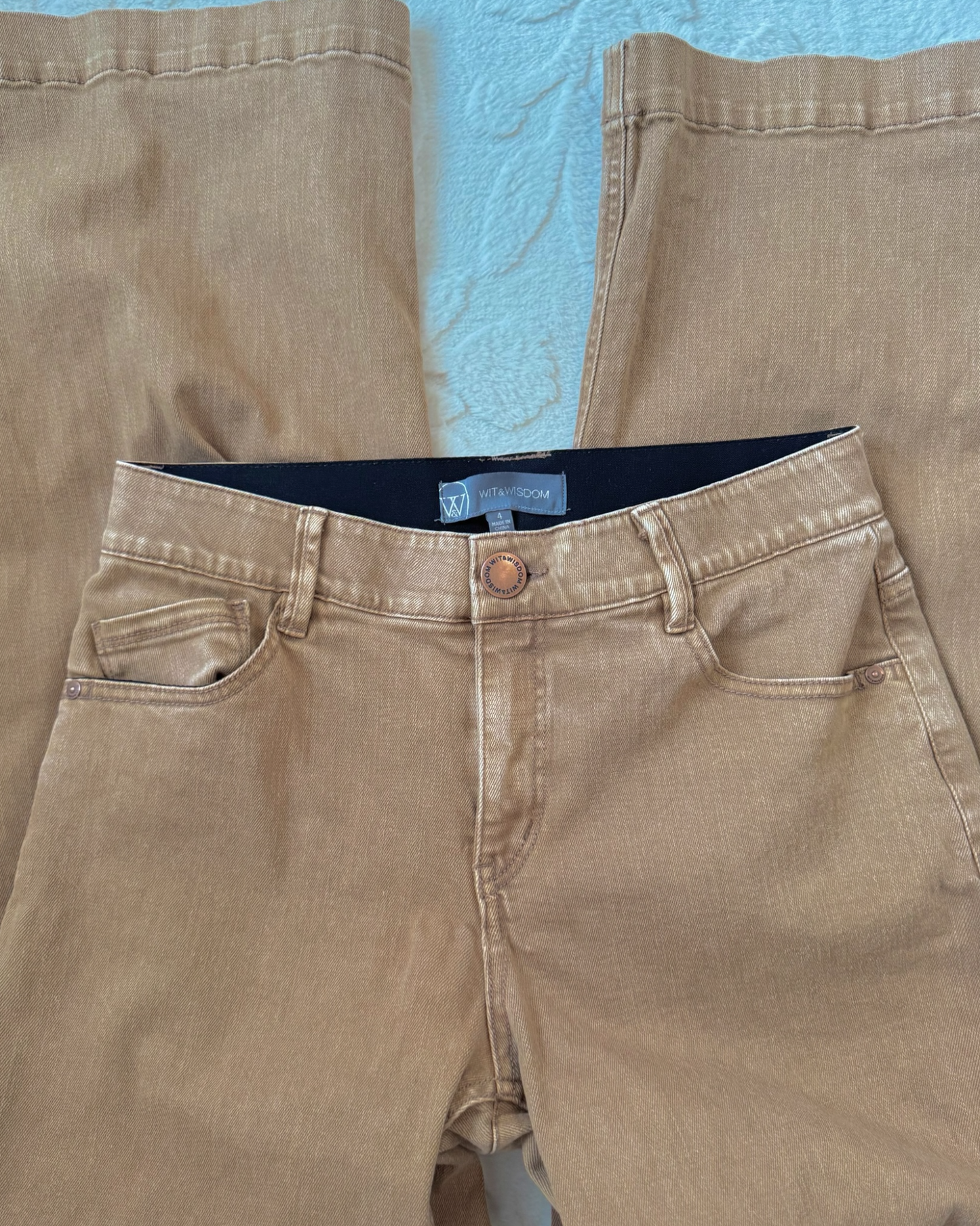 Wit & Wisdom Wide Leg Jeans (4/6)