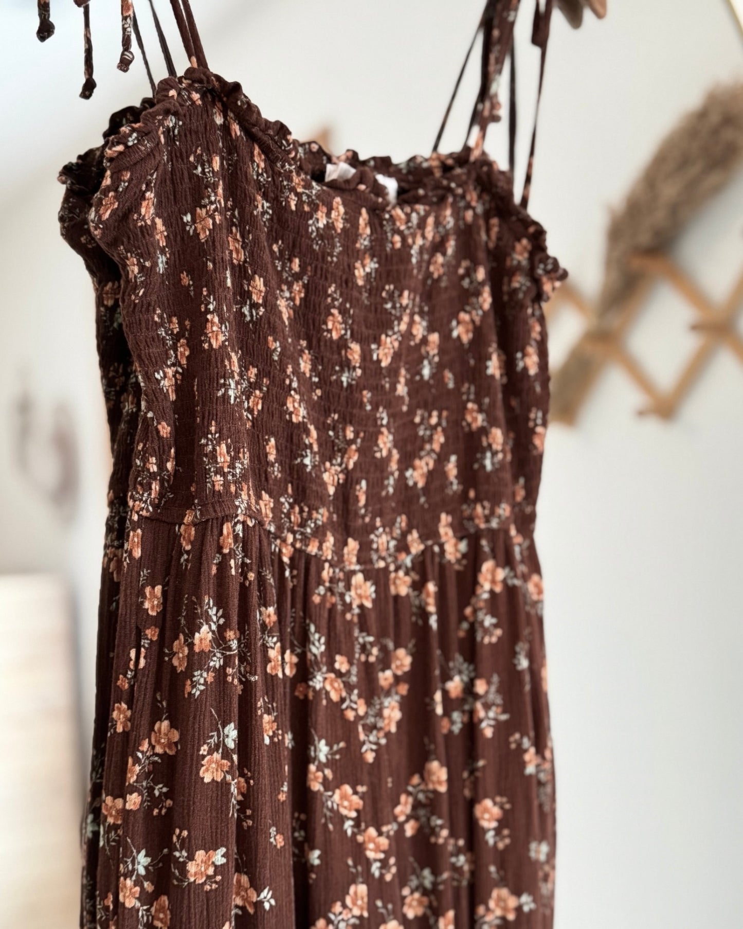 Bell Bottom Floral Jumpsuit (S)