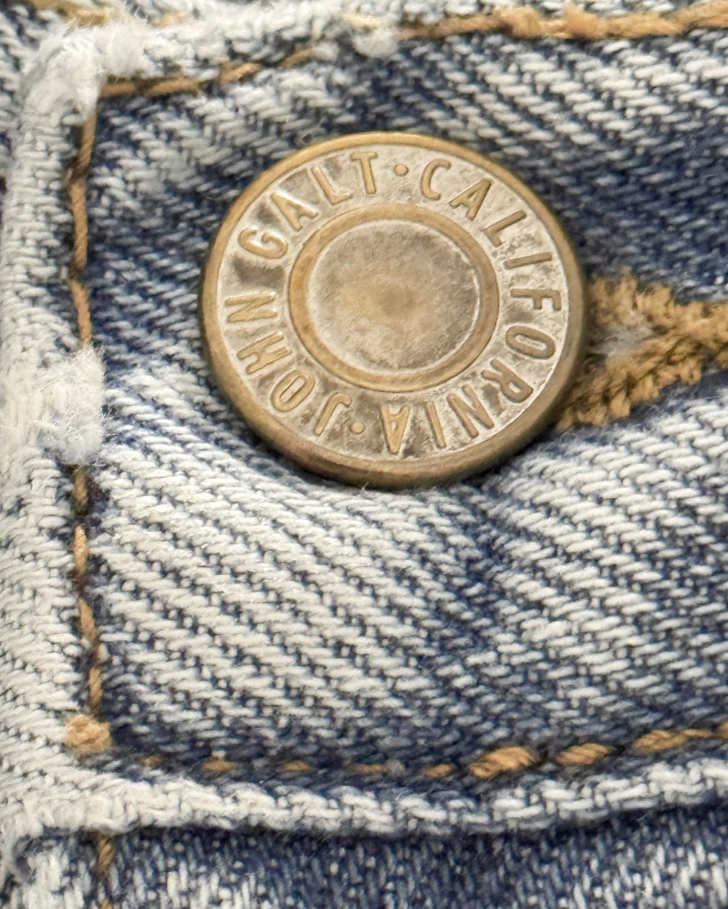 Vintage Inspired High-Rise Denim Jeans (XS/S)
