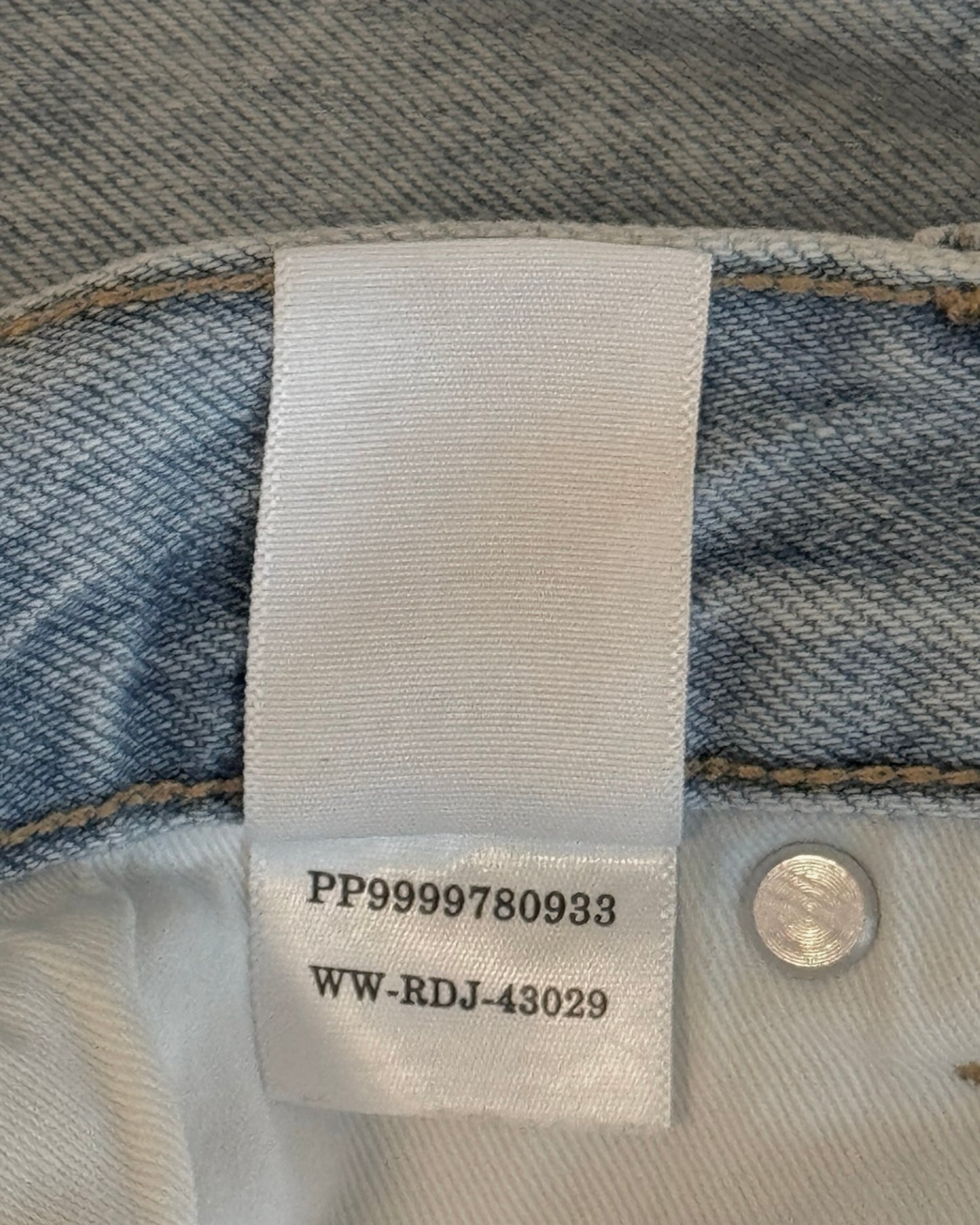 Everlane Organic Cotton High-Rise Straight Jeans (28)